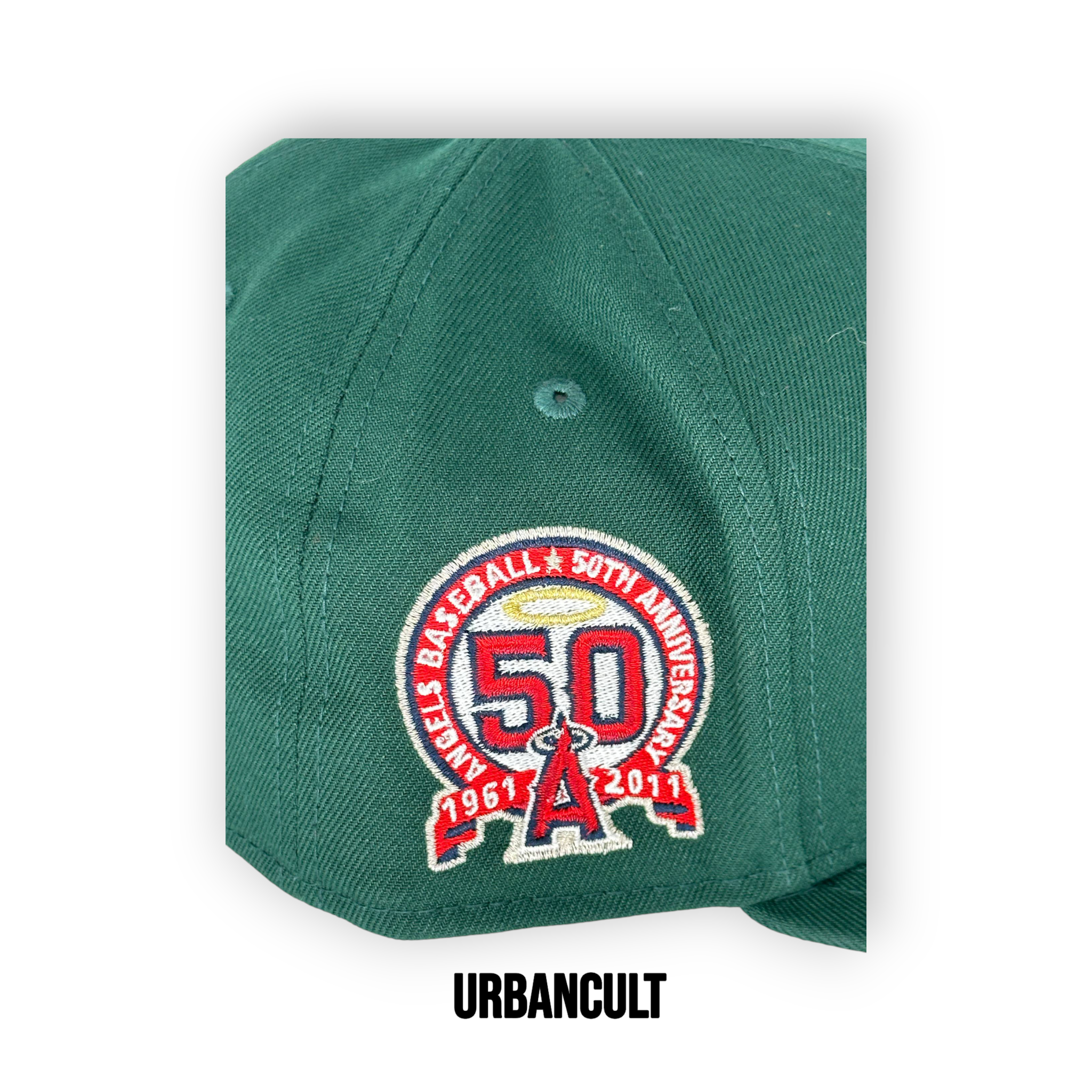 New Era Anaheim Angels 50th Anniversary Custom - Verde - Urban Cult