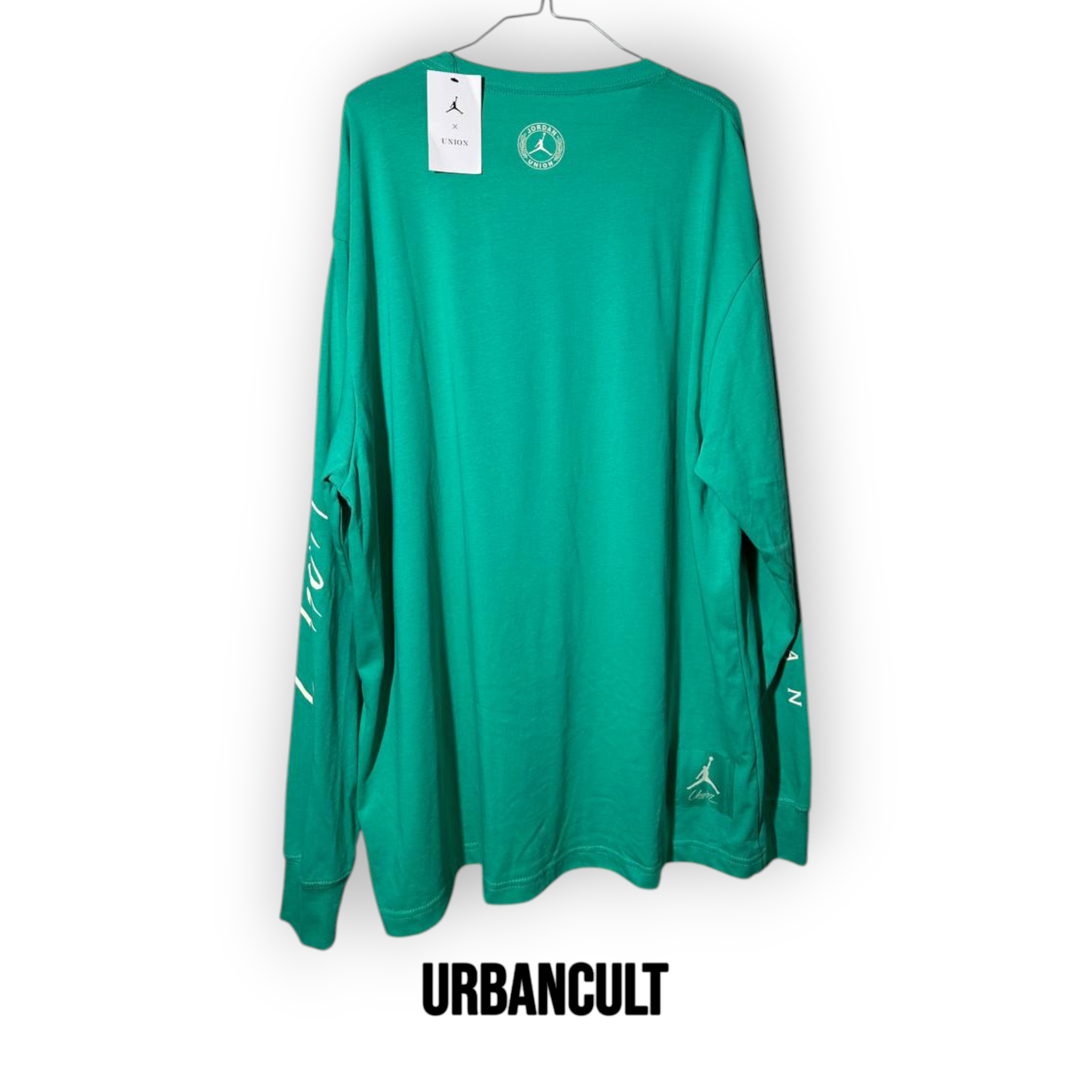 T-Shirt Jordan x Union LA MJ L/S Kinetic - Verde Cinetico - Urban Cult