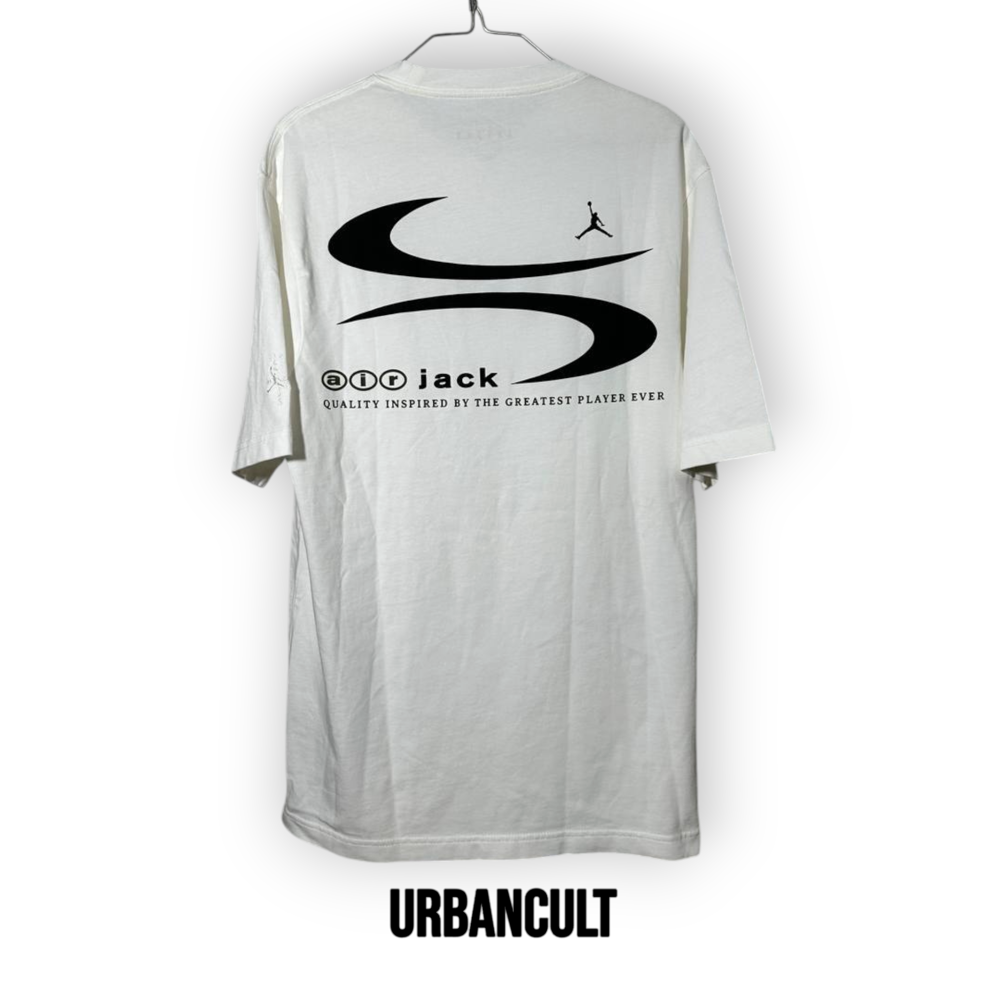 T-Shirt Jordan x Travis Scott "Logo Tee" Cactus Jack - Bianca - Urban Cult