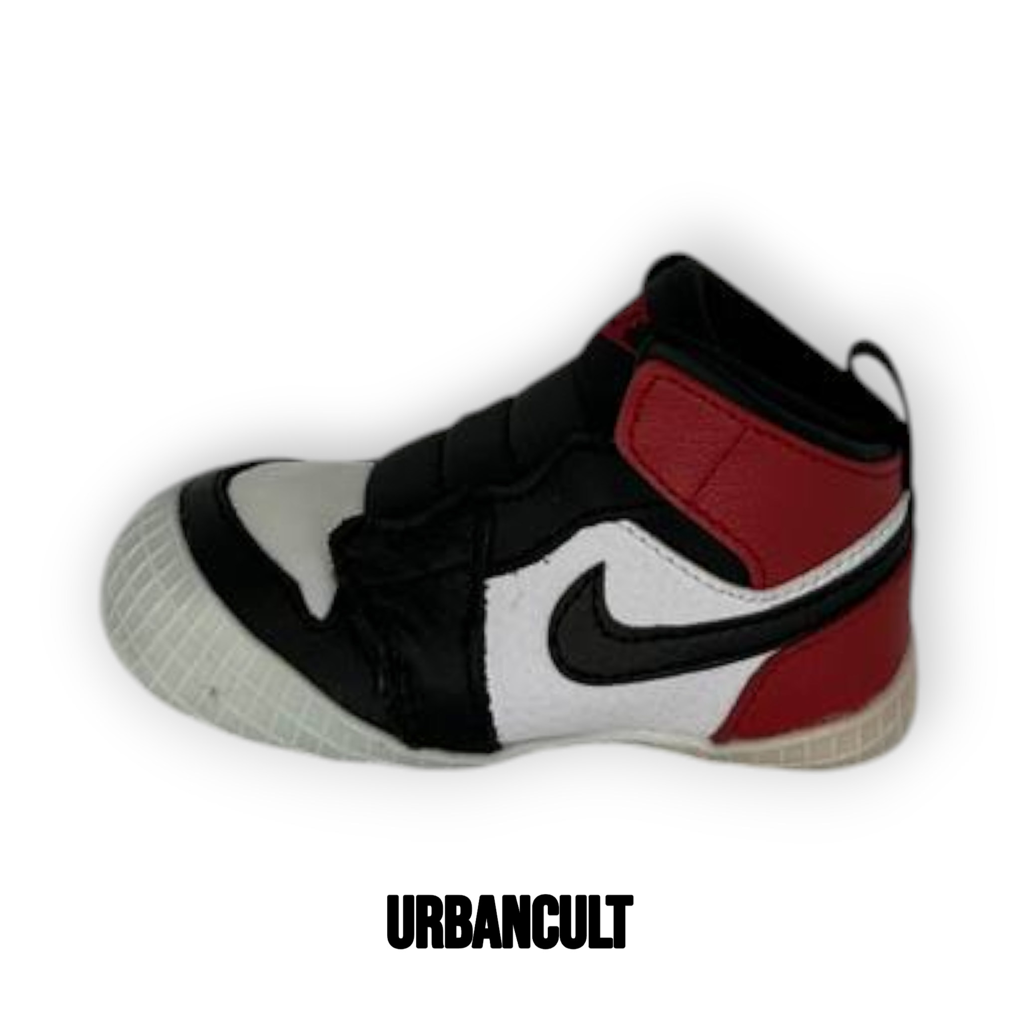 Jordan 1 Crib Bootie kids neonato  - "Black Toe Reimagined" - Urban Cult