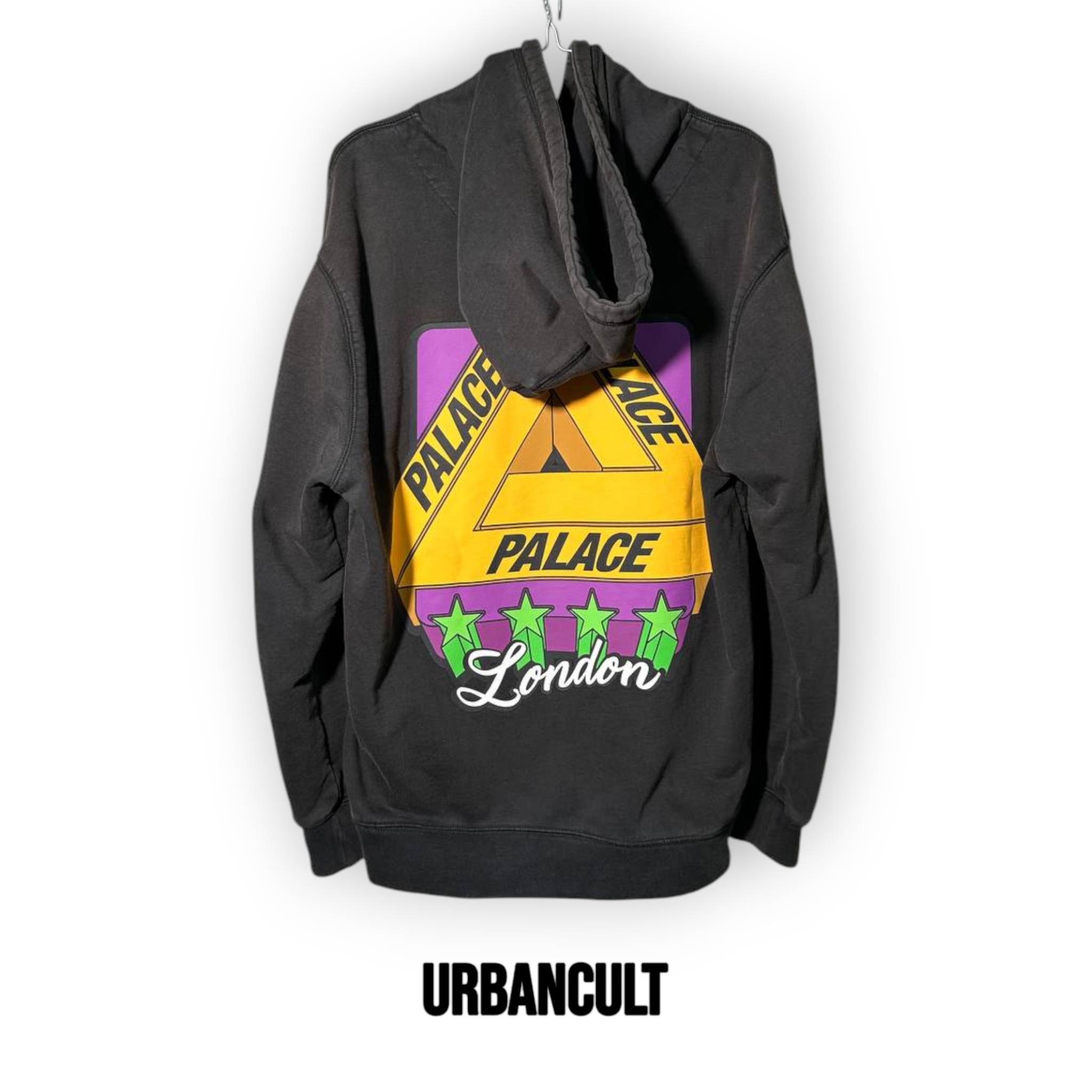 Palace Tri-Ferg 3D Star Hoodie "Start It Up" - Nera - Urban Cult