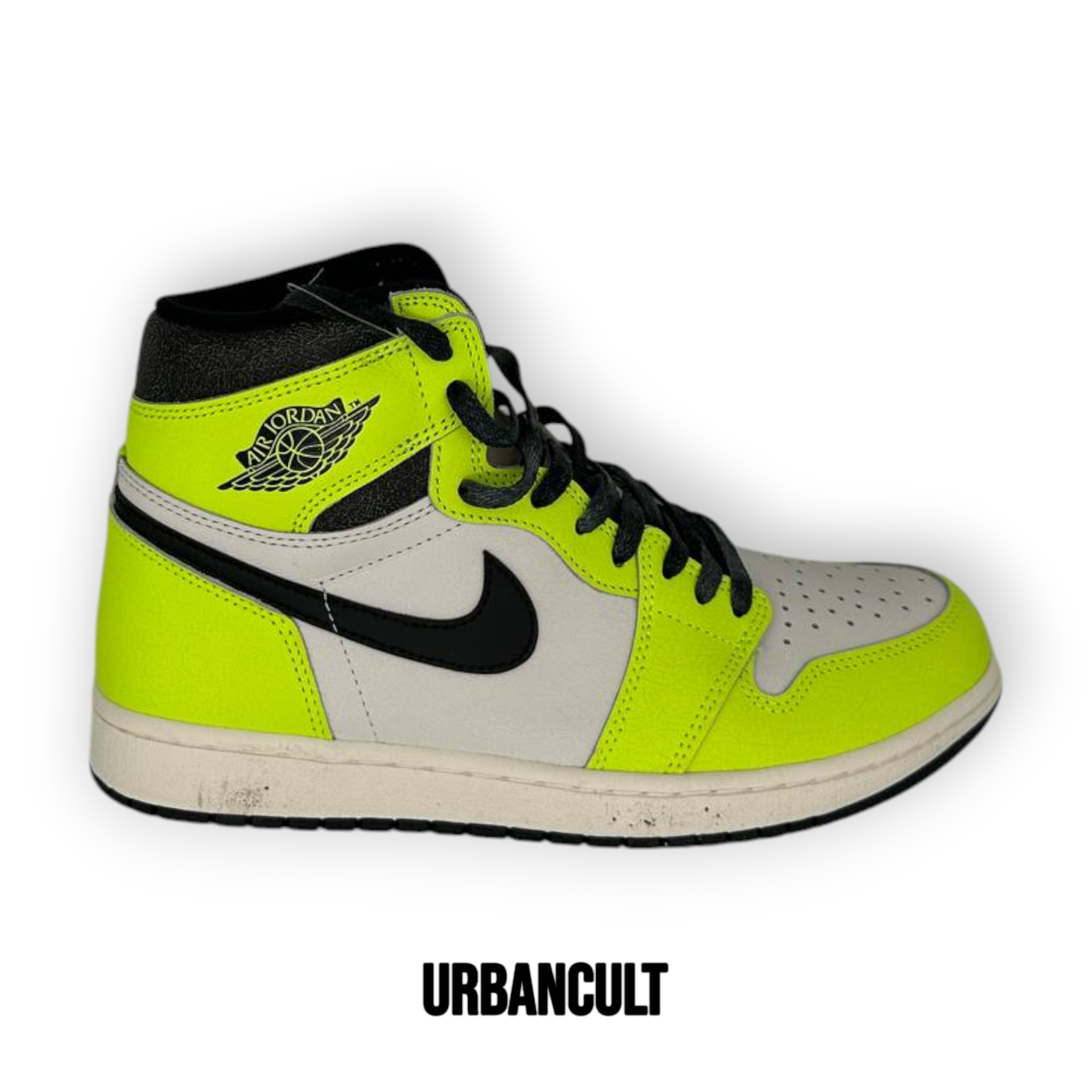 Nike Air Jordan 1 Retro High OG Visionaire Volt - Giallo Fluo/Nero - Urban Cult