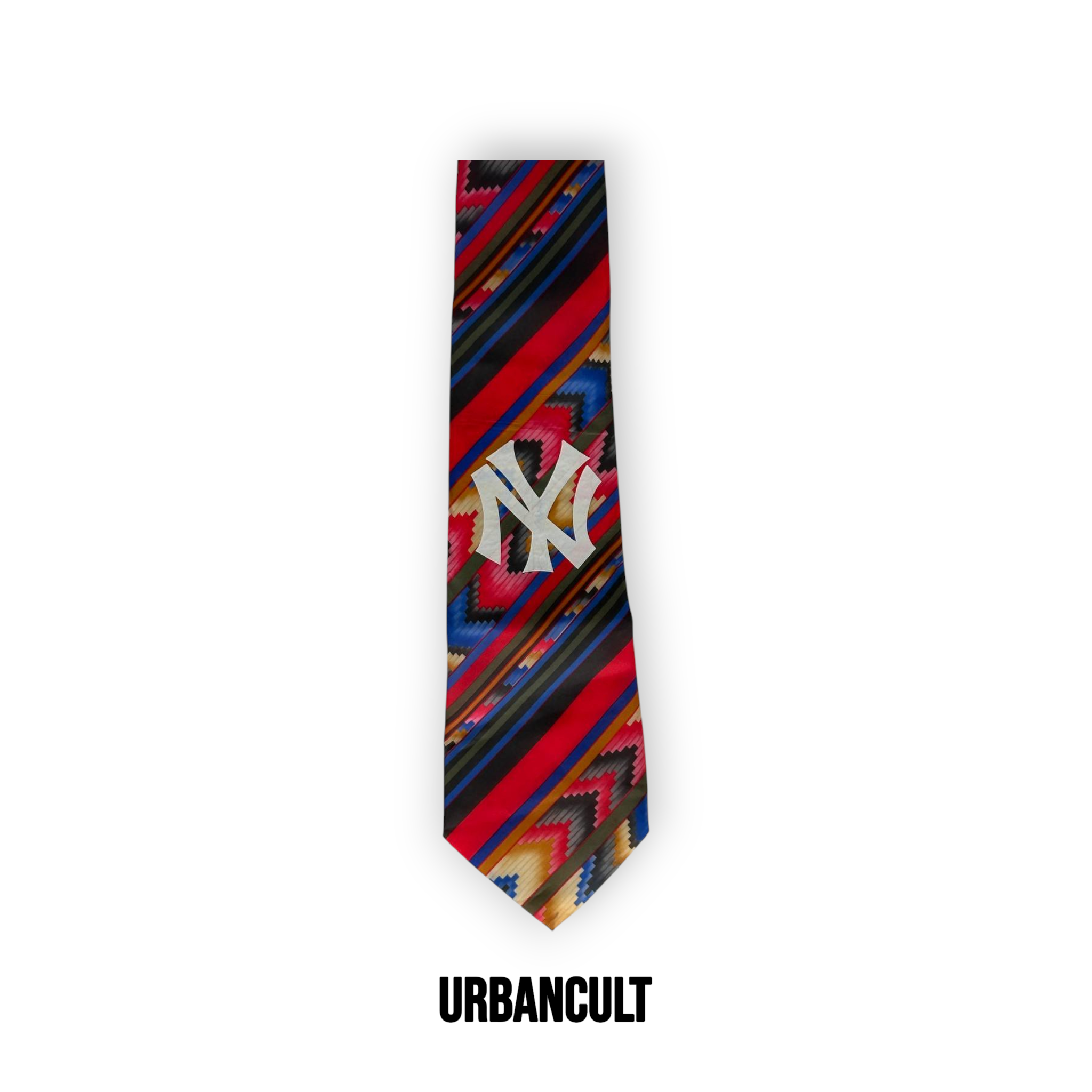 Cravatta Vintage Custom "New Era" Fantasia righe - Multicolor - Urban Cult