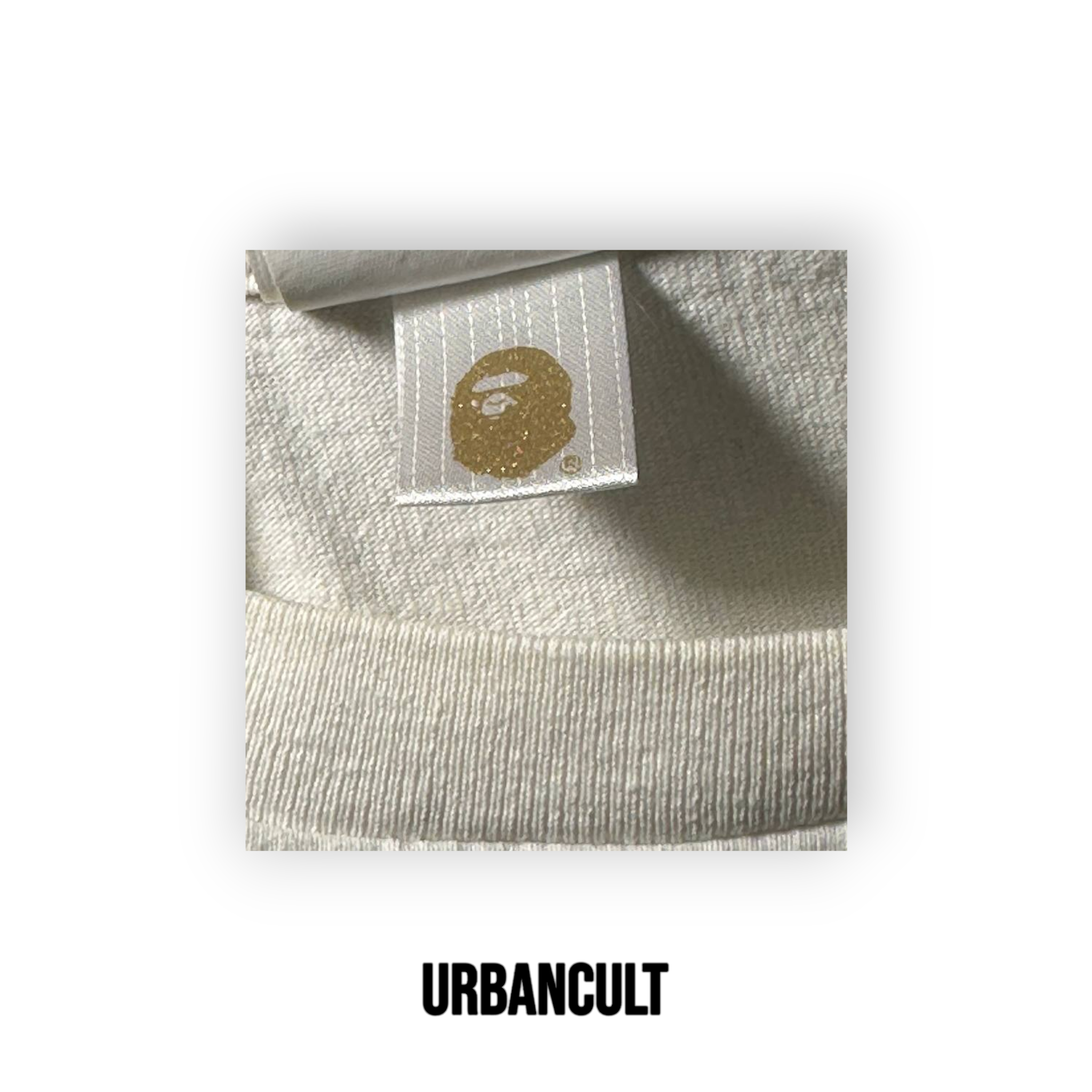 BAPE Mix Camo College multicolor T-shirt - Bianco - Urban Cult