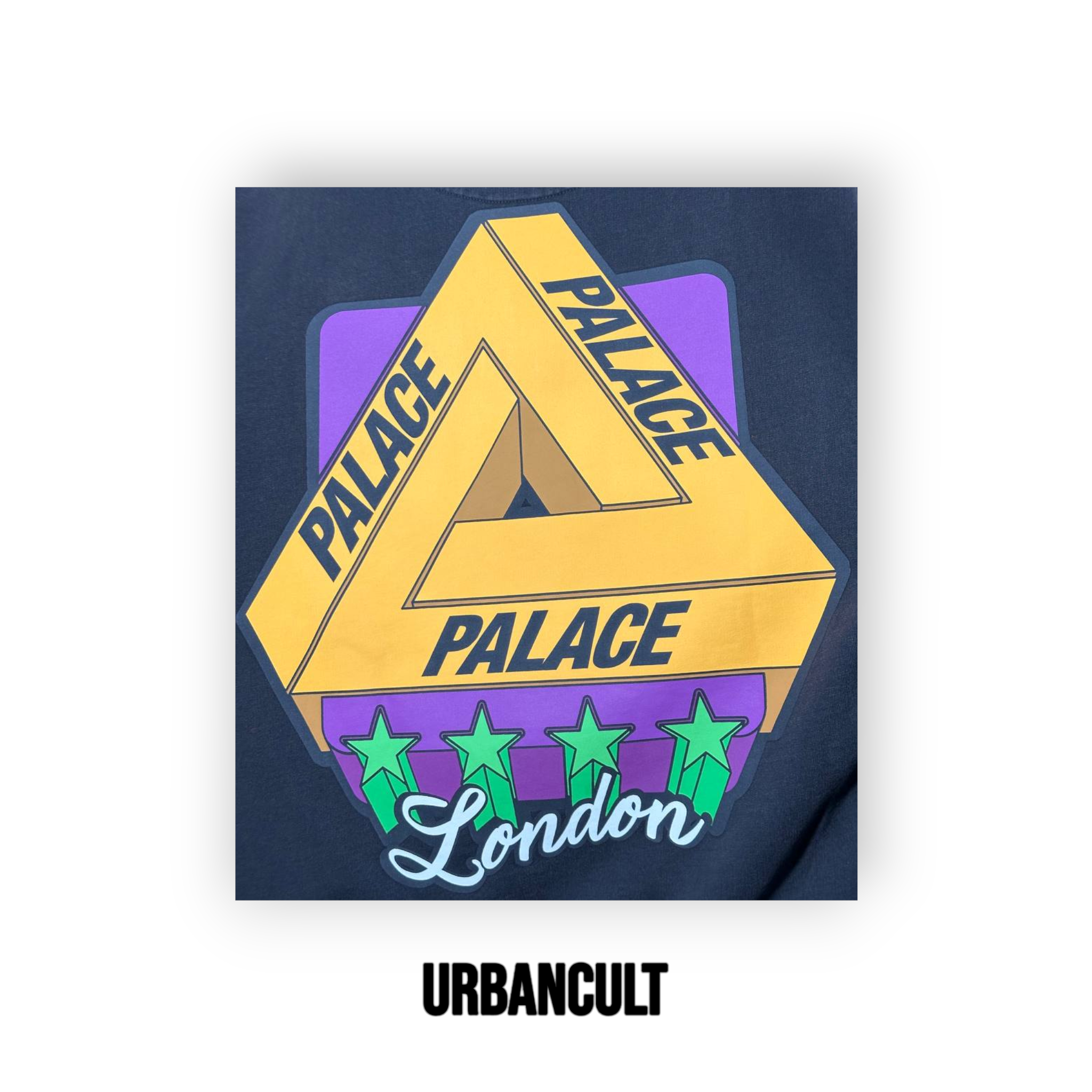 Palace Tri-Ferg 3D Star Hoodie "Start It Up" - Nera - Urban Cult