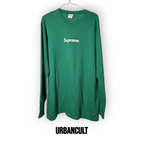 Supreme Box Logo Longsleeve T-shirt - Verde - Urban Cult