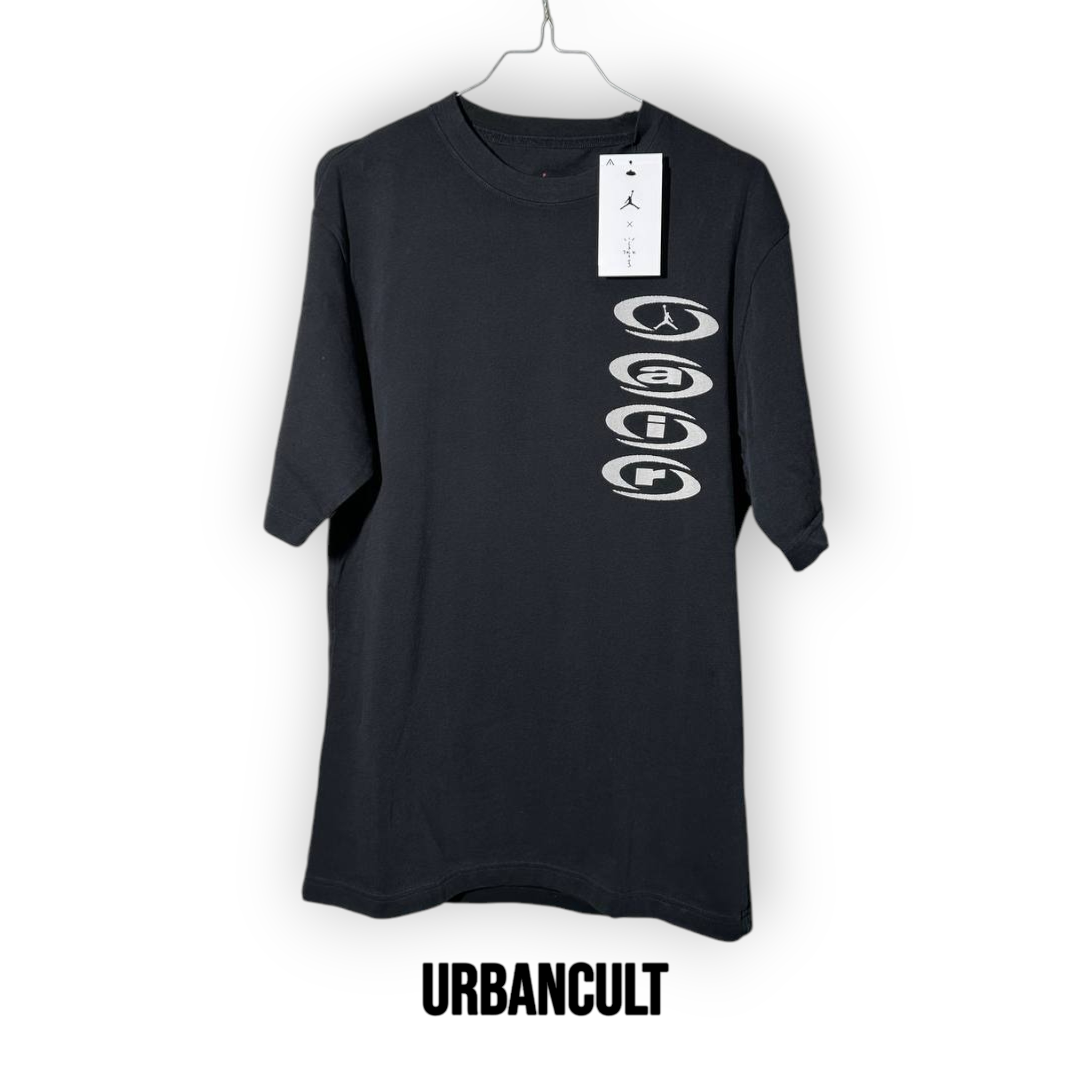 T-Shirt Jordan x Travis Scott "Air Tee" - Nera - Urban Cult