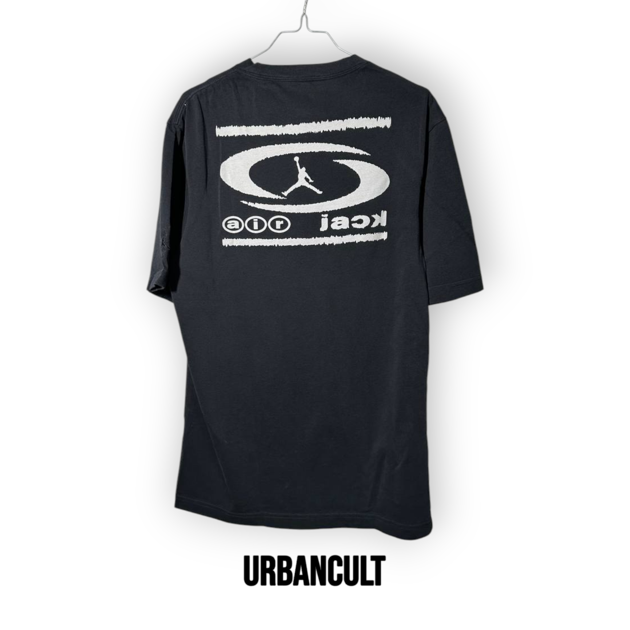 T-Shirt Jordan x Travis Scott "Air Tee" - Nera - Urban Cult