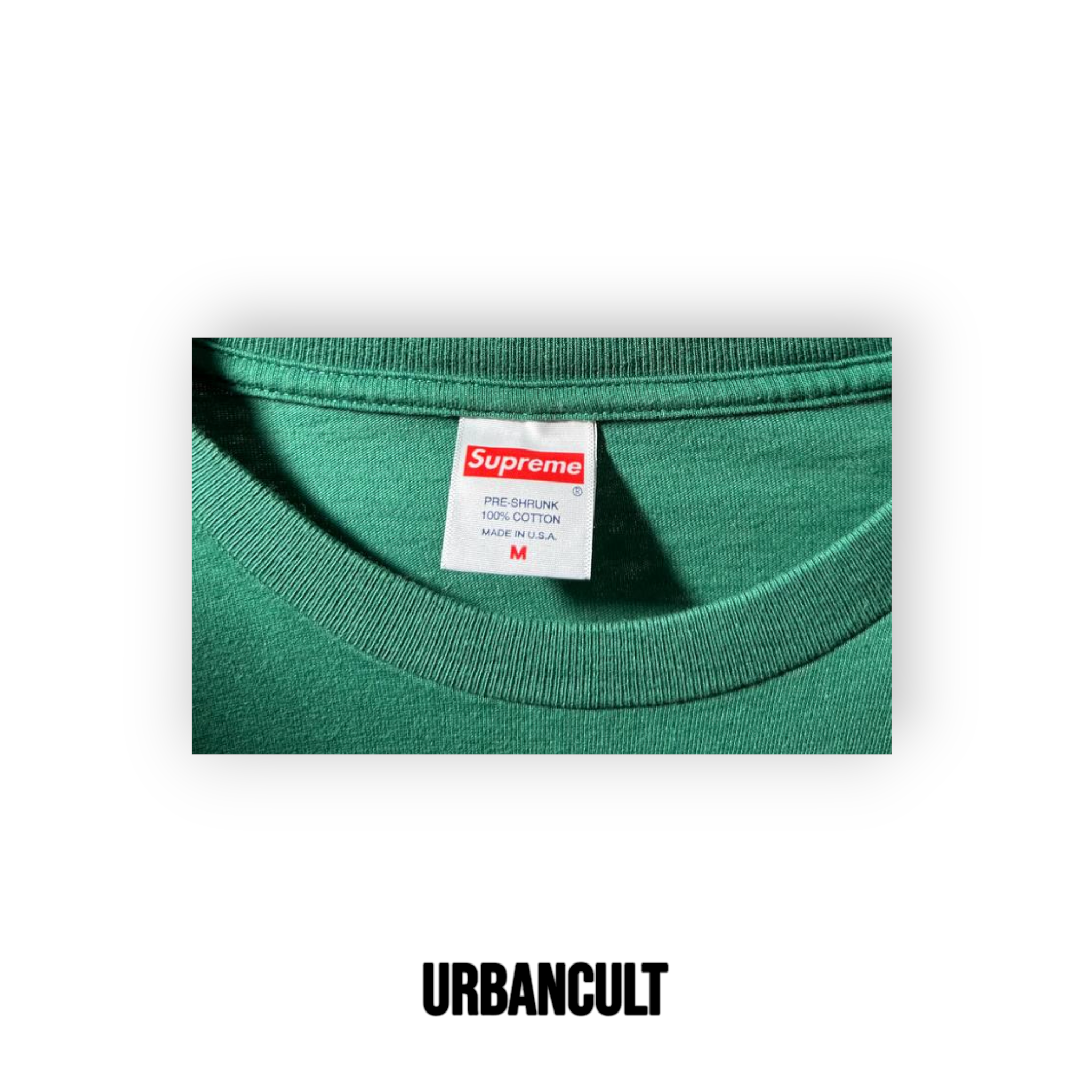 Supreme Box Logo Longsleeve T-shirt - Verde - Urban Cult