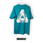 Palace Reverse Double Face T-shirt - Verde Acqua/Magenta - Urban Cult