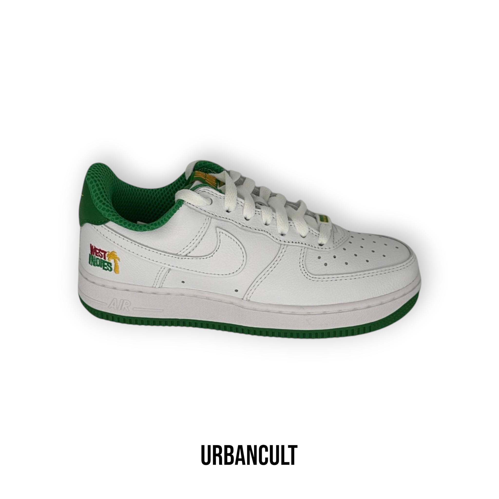Nike Air Force 1 Low West Indies Bianche e Verdi - Urban Cult