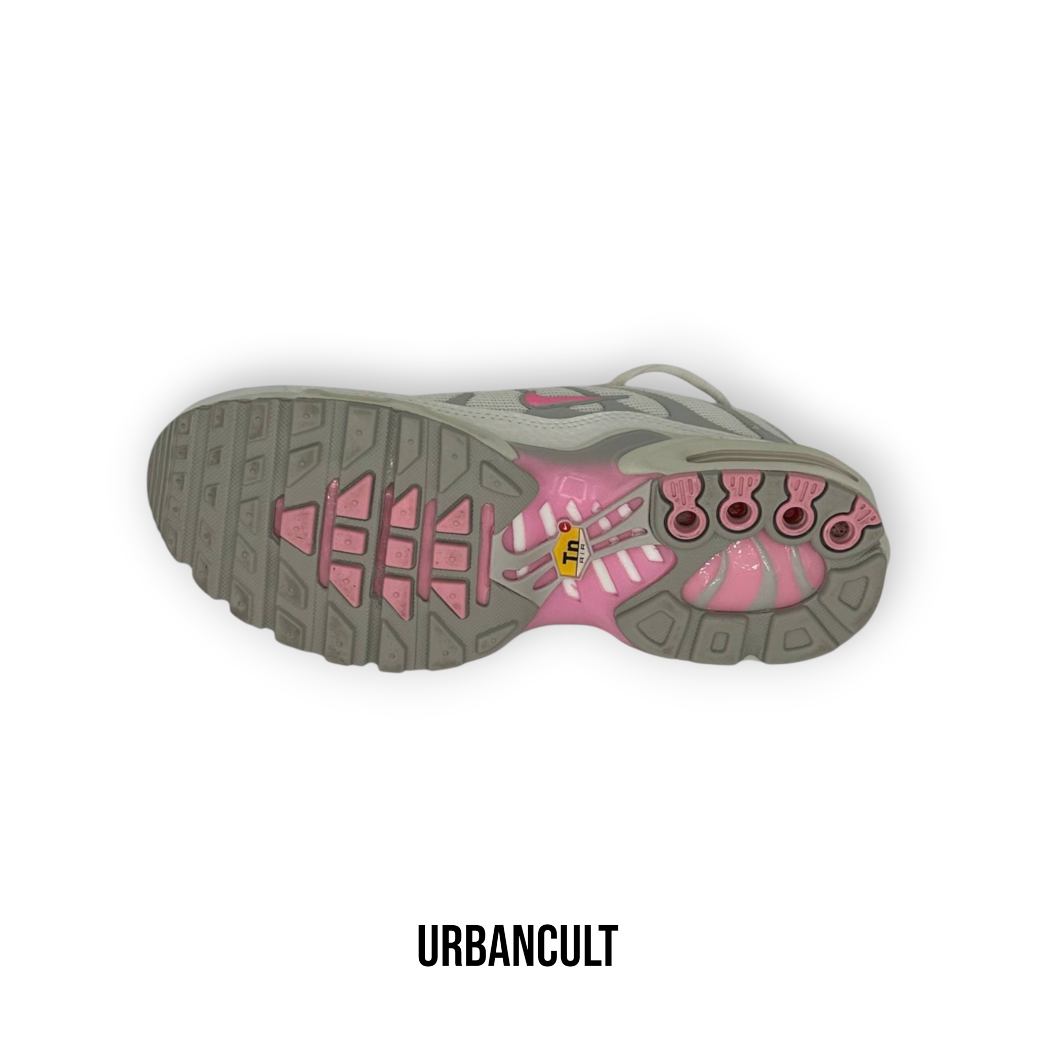 Nike TN Air Max Plus Bianche e Rosa Summit White Pink Rise - Urban Cult