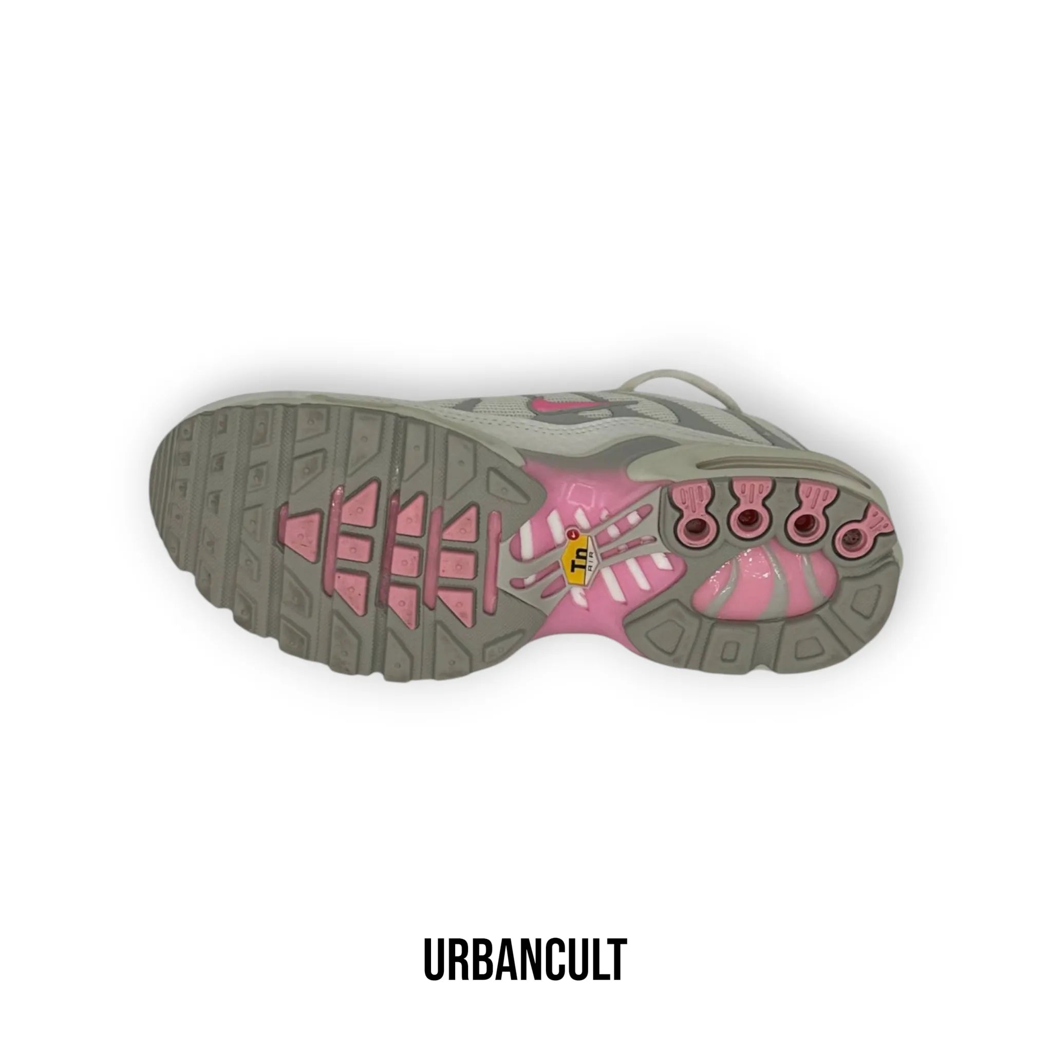Nike TN Air Max Plus Bianche e Rosa Summit White Pink Rise - Urban Cult
