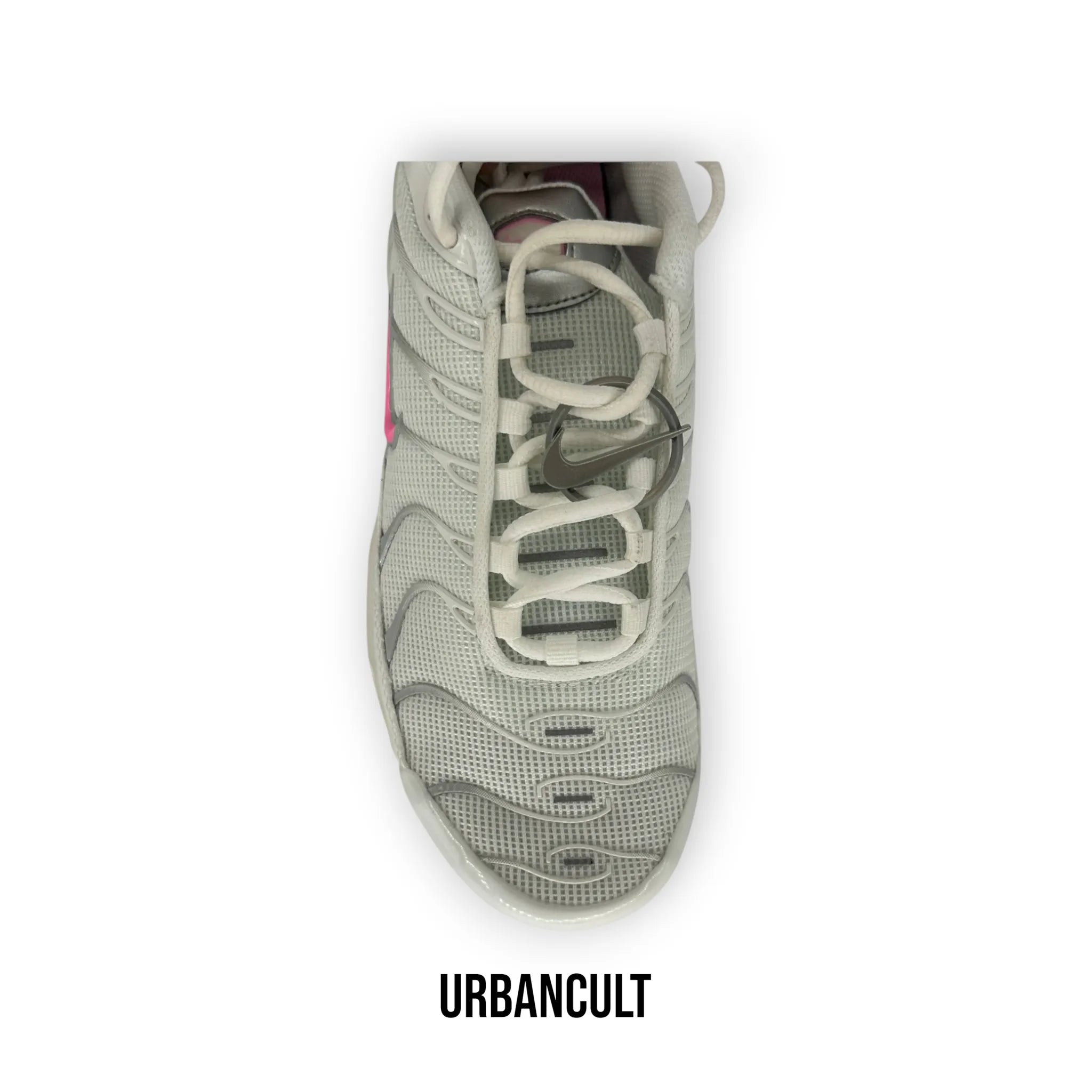 Nike TN Air Max Plus Bianche e Rosa Summit White Pink Rise - Urban Cult