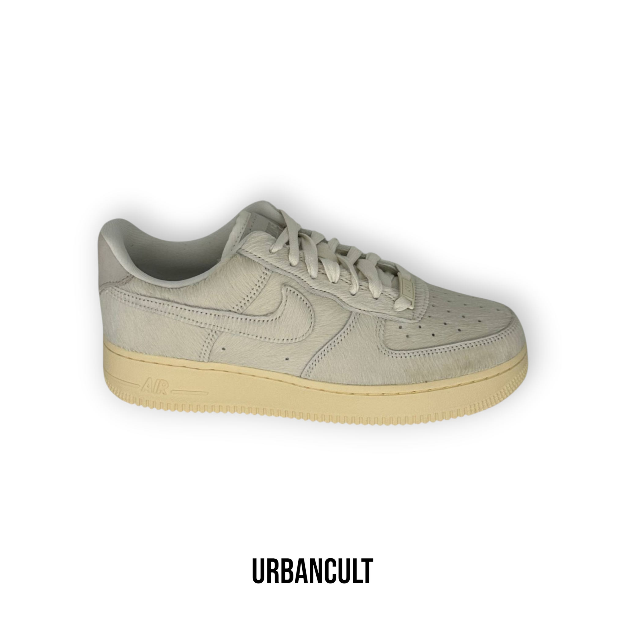 Nike Air Force 1 Low Sail Pony Hair Panna e Marroni - Urban Cult