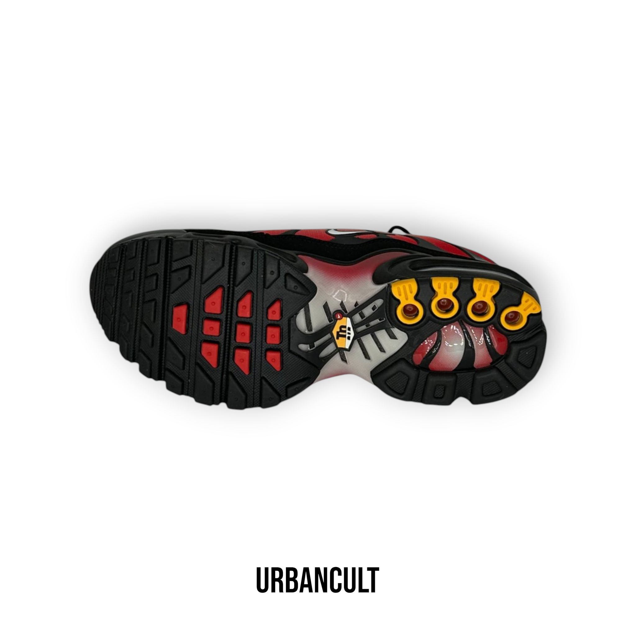 Nike Tn Air Max Plus Red Grigie e Rosse Pure Platinum University - Urban Cult