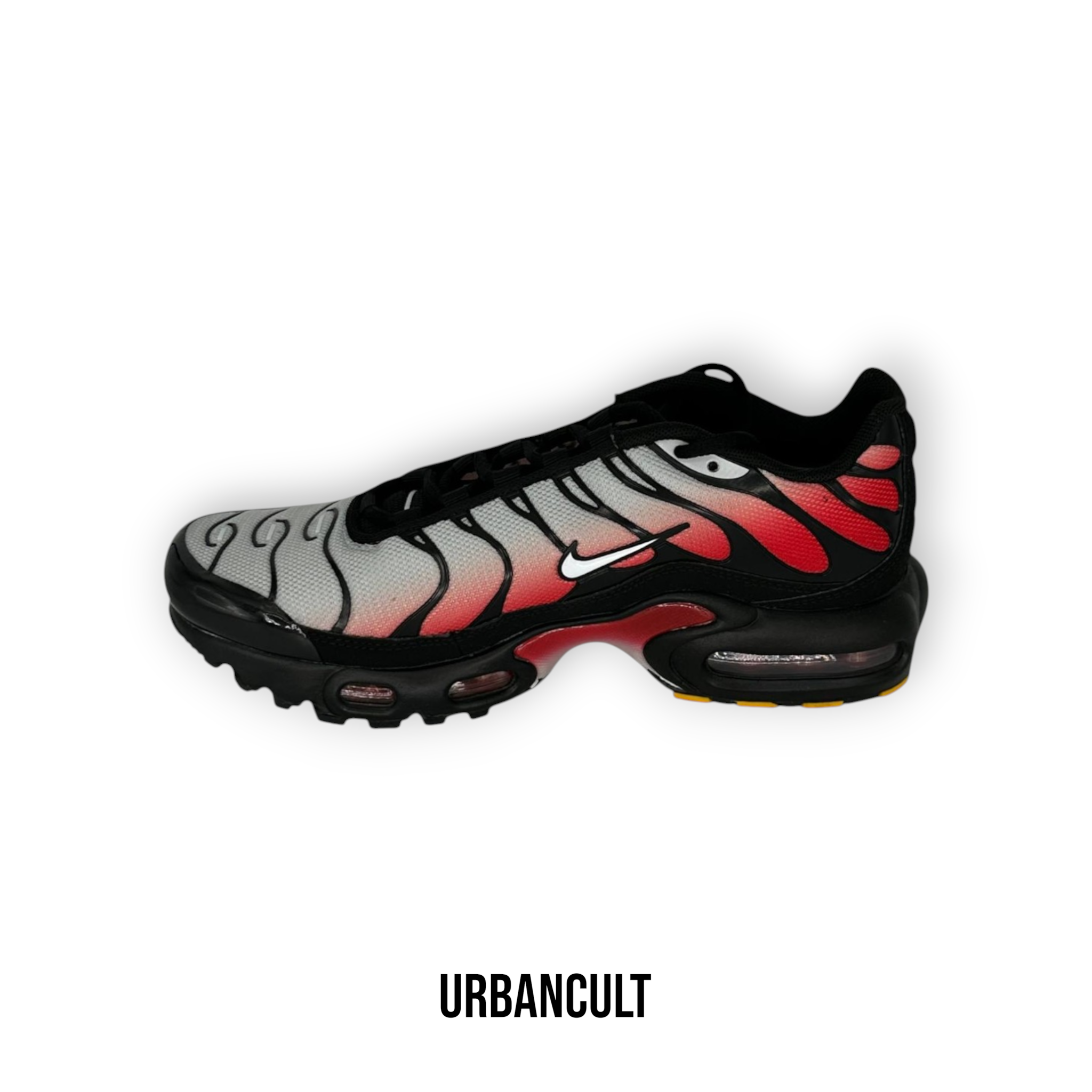 Nike Tn Air Max Plus Red Grigie e Rosse Pure Platinum University - Urban Cult