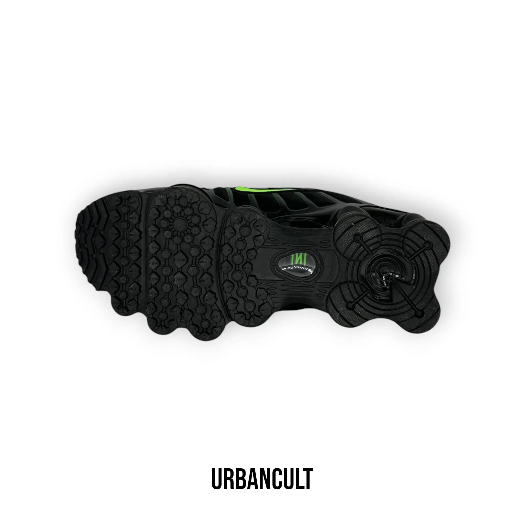 Nike Shox TL  Nere e Verdi Black Green Strike Neon - Urban Cult