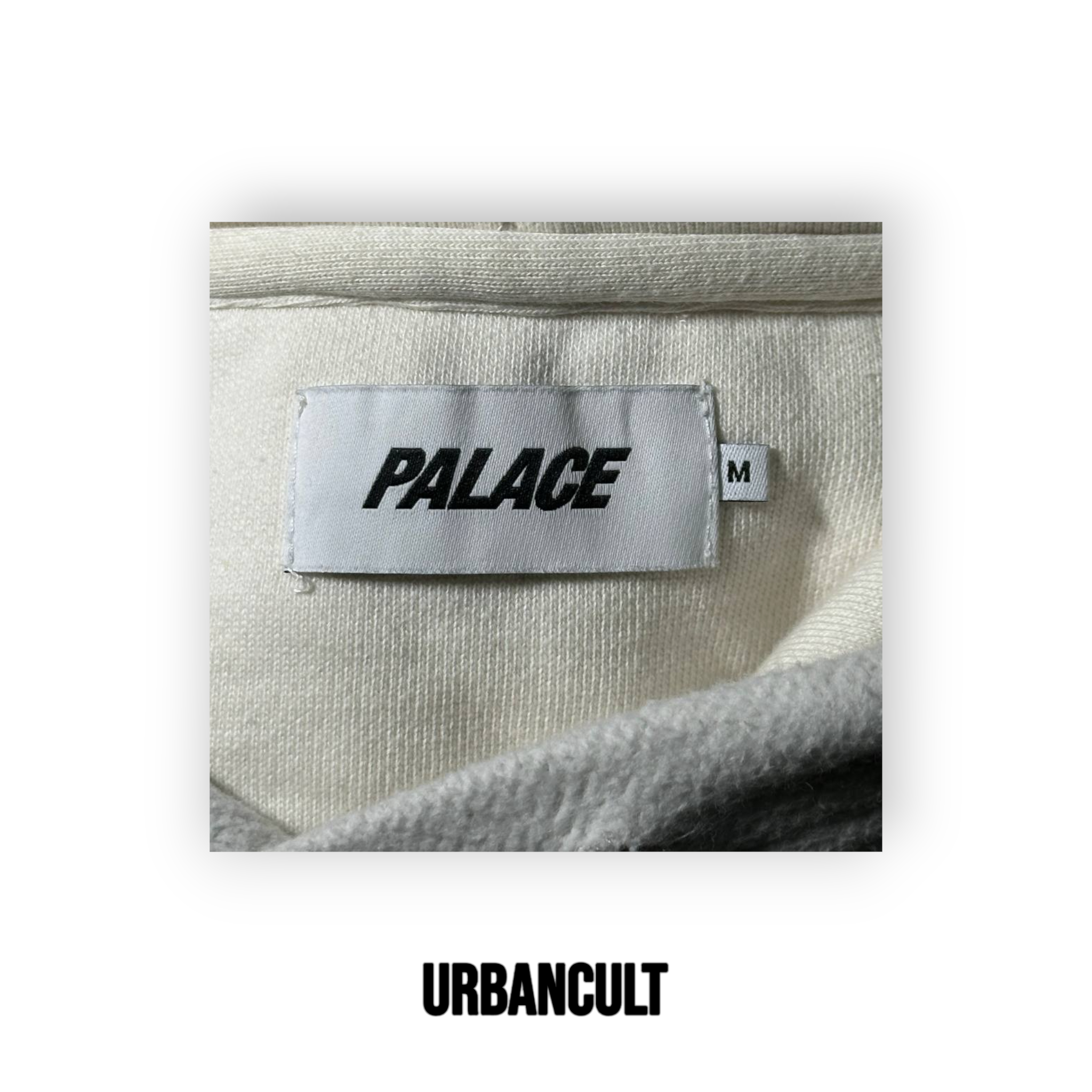 Palace Stitch Up Hood Felpa con Cappuccio - Grigia - Urban Cult