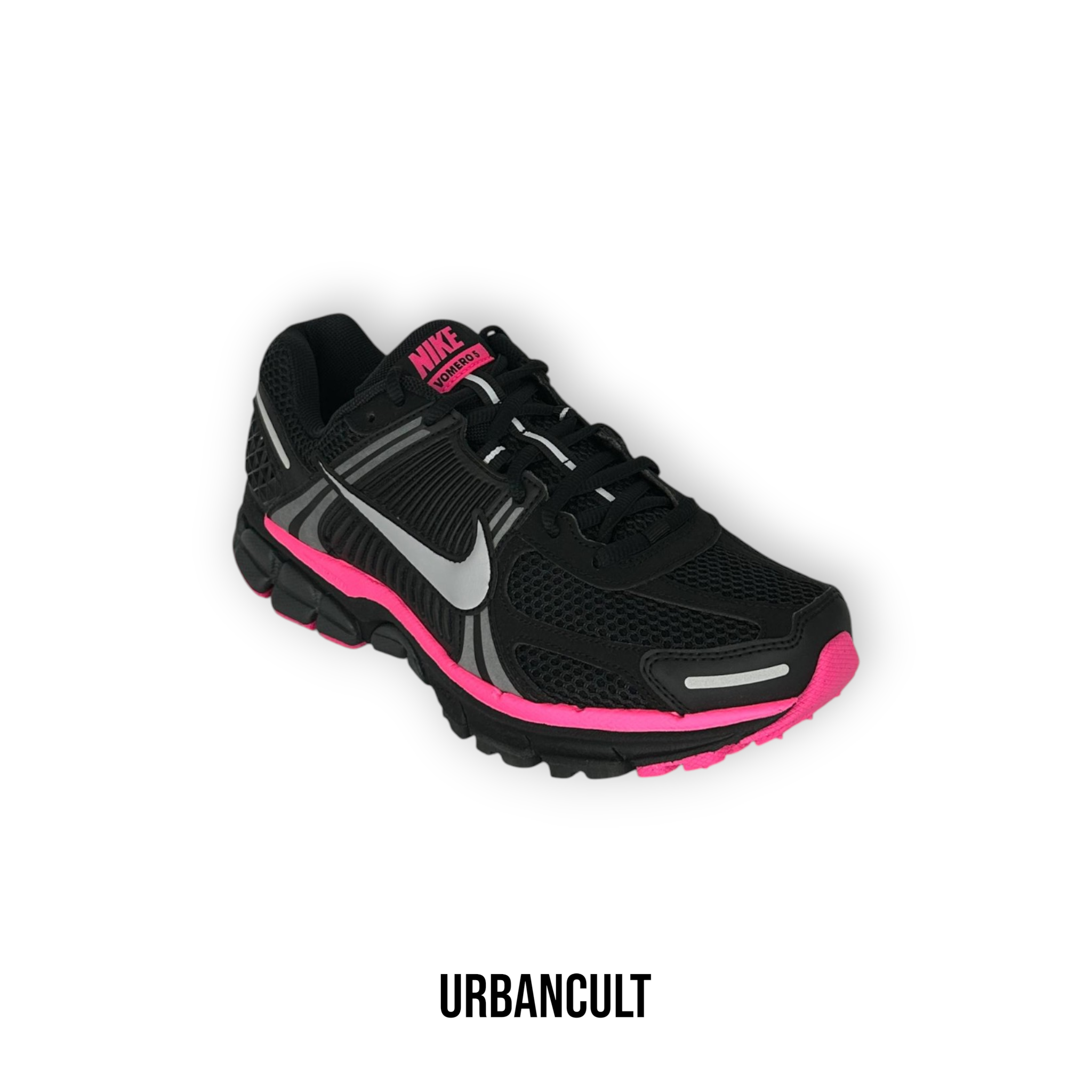 Nike Zoom Vomero 5 Nere e Rosa "Black Pink Blast Grey"