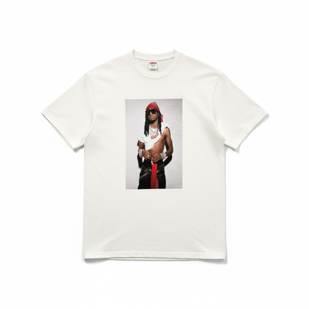 T-shirt Supreme 'Playboi Carti' Photo Tee - Bianco