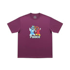 T-shirt Palace 'Right And Wrong' - Burgundy