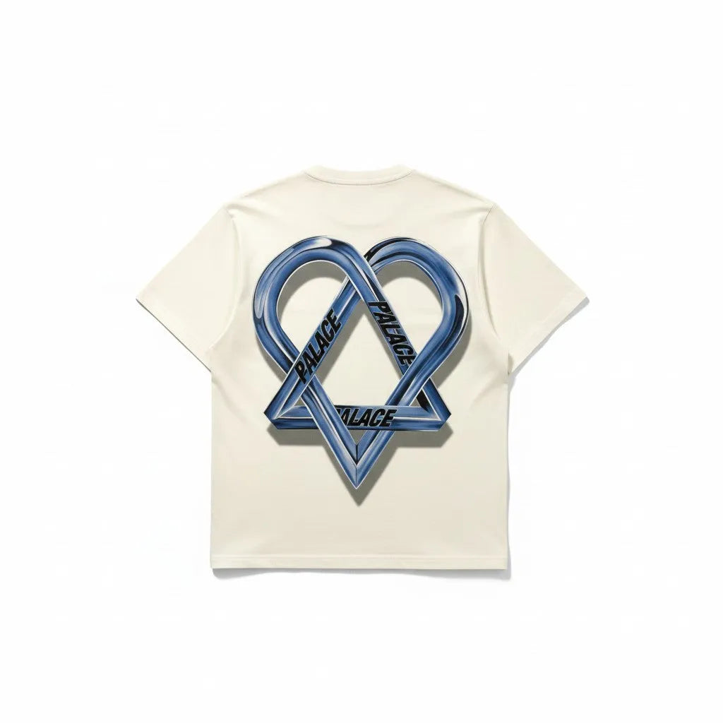 T-shirt Palace x HIM 'Tri-Gram' - Bianca
