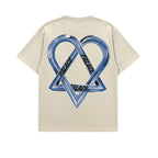 T-shirt Palace x HIM 'Tri-Gram' - Grey Heather