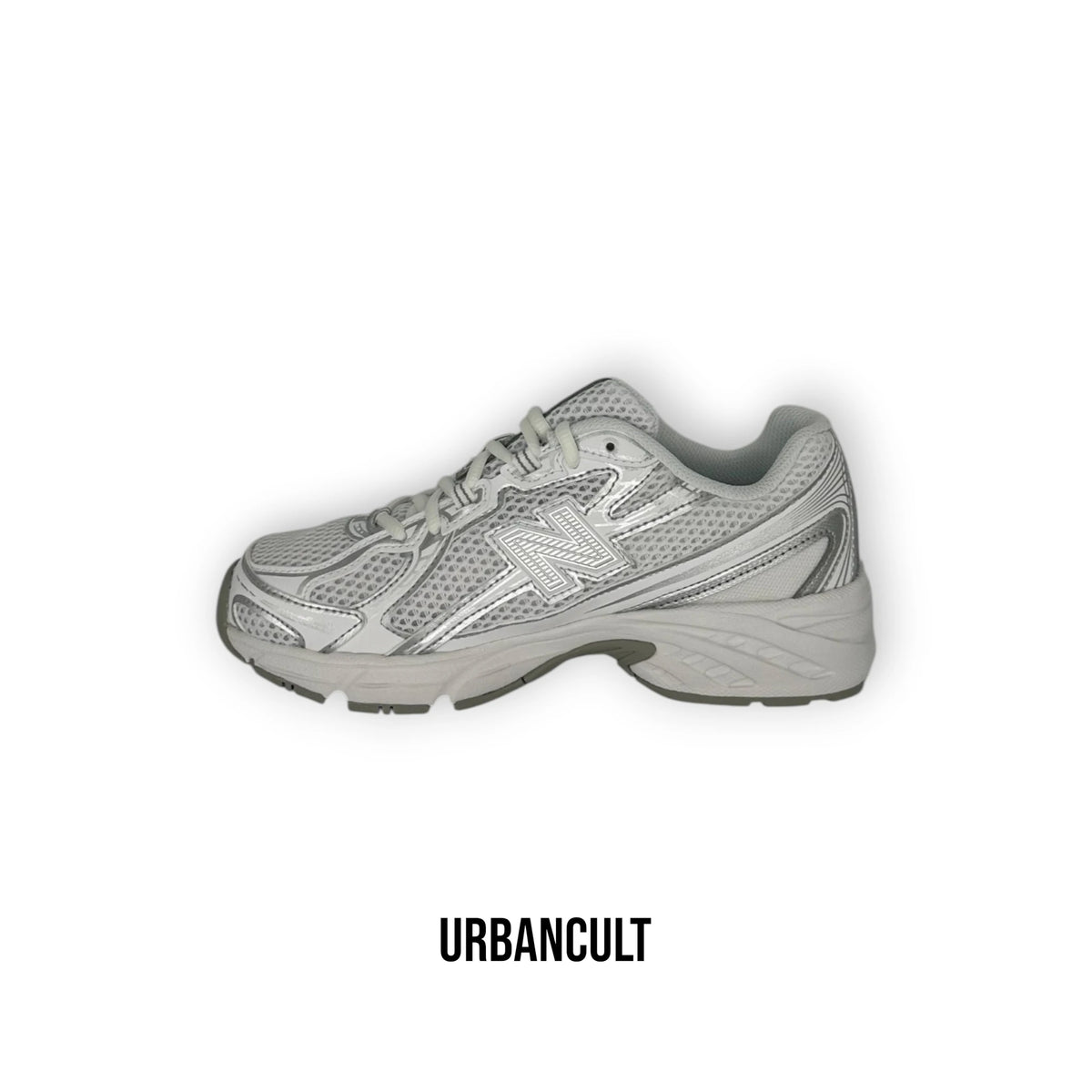 New Balance 740 White Metallic Silver