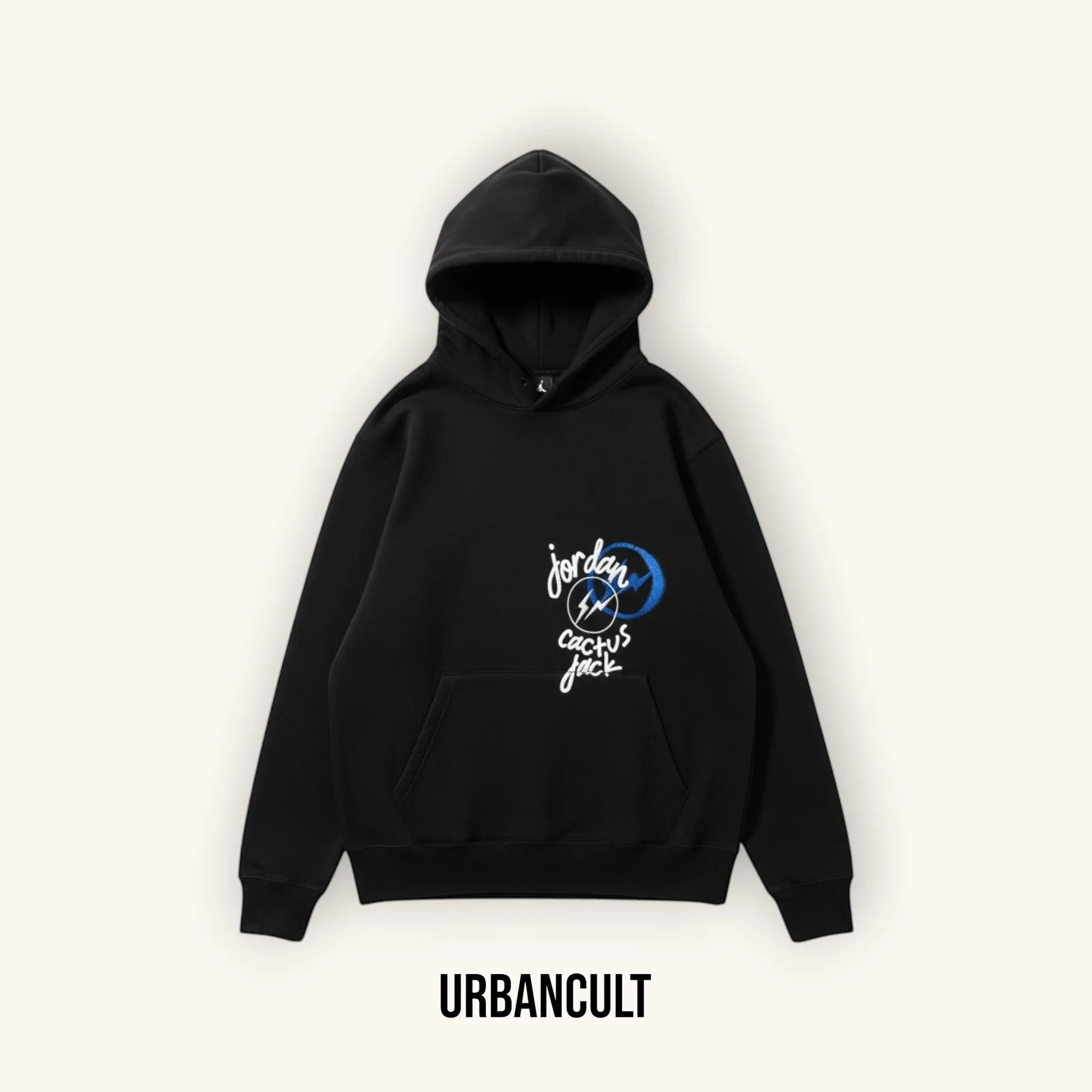 Felpa Travis Scott x Fragment Nera