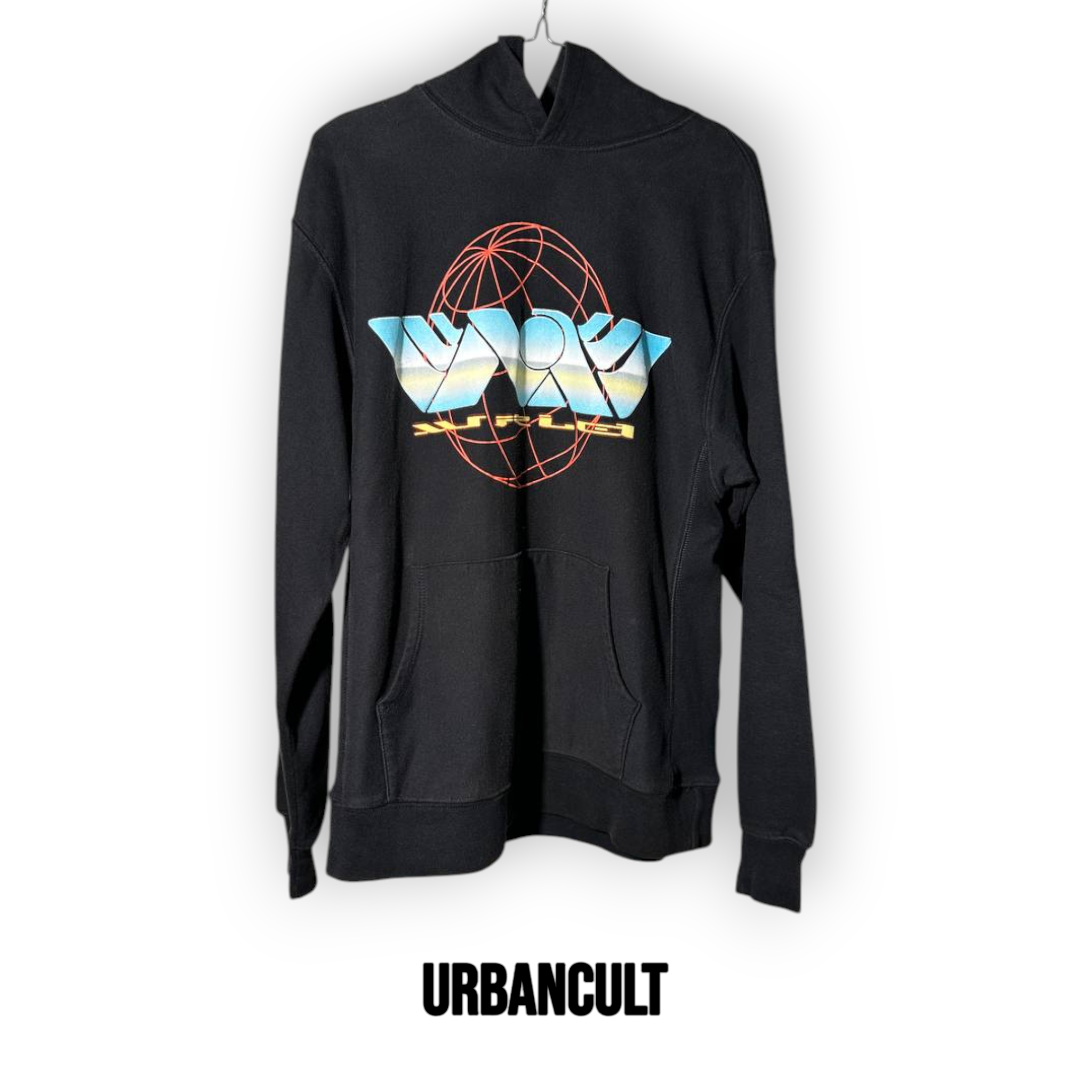 VLONE x Juice WRLD Felpa con Cappuccio "Fine del Mondo" - Nera - Urban Cult