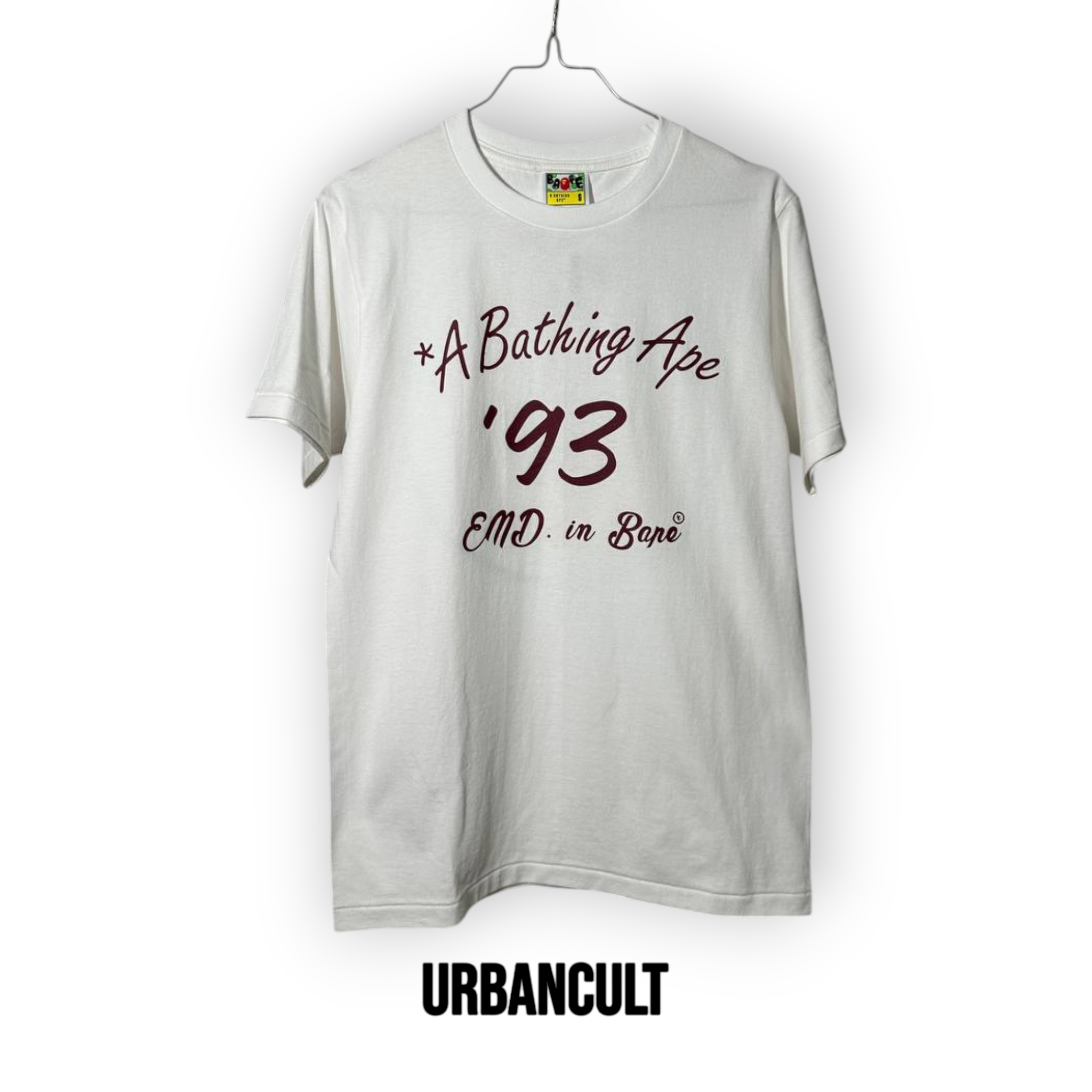 T-Shirt BAPE x End Bowling Tee - Bianca - Urban Cult