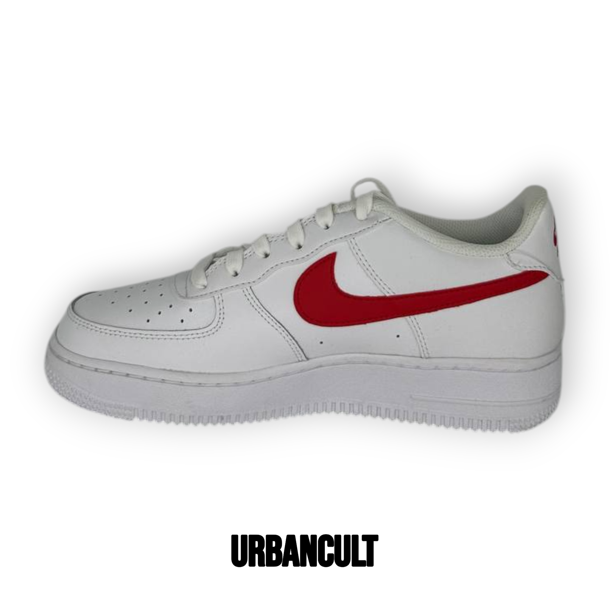Nike Air Force 1 Low - White/Red - Urban Cult