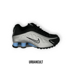 Nike Shox R4 Metallic Silver Psychic Blue