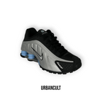 Nike Shox R4 Metallic Silver Psychic Blue