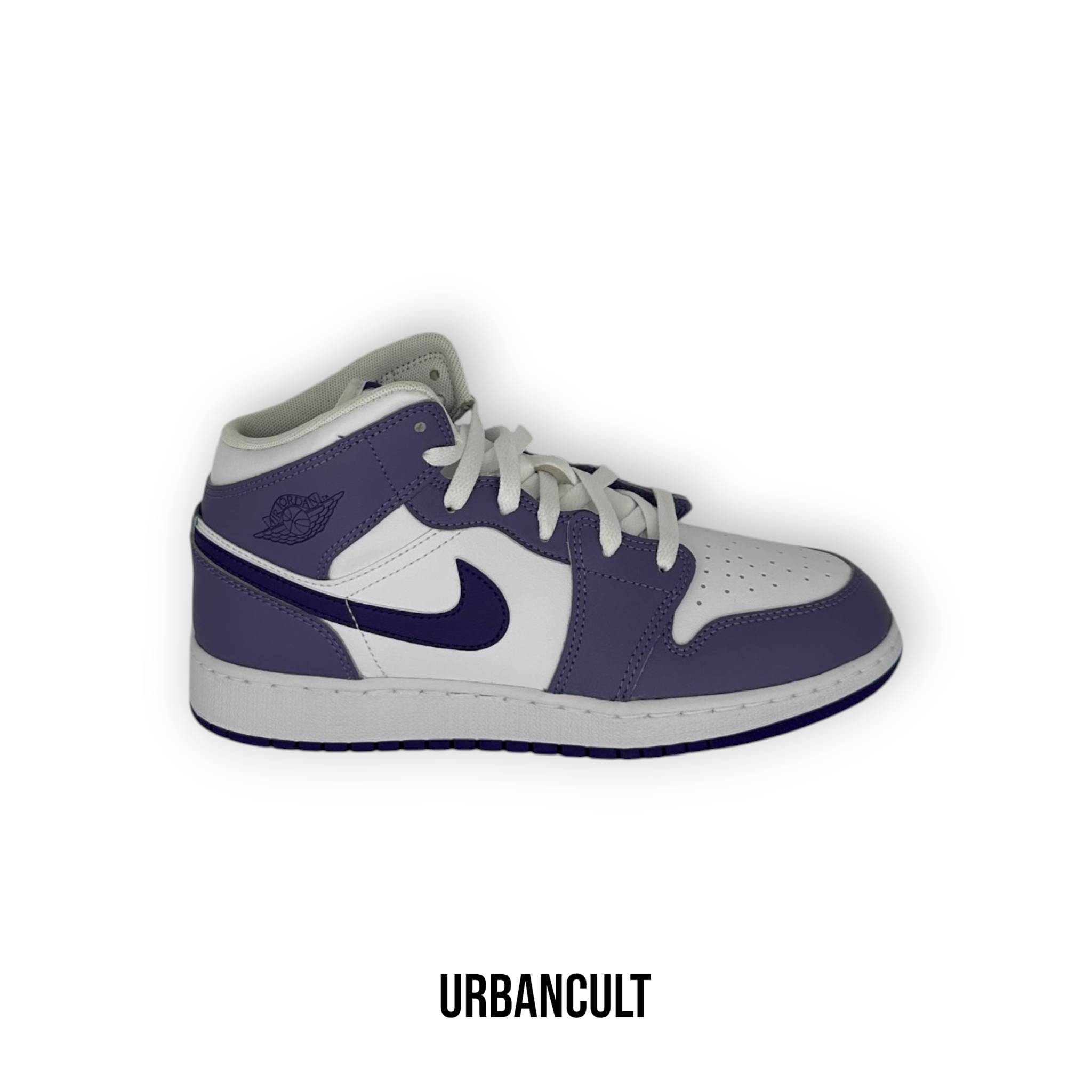 Air Jordan 1 Mid (GS) Viola "Dusty Amethyst" - Urban Cult