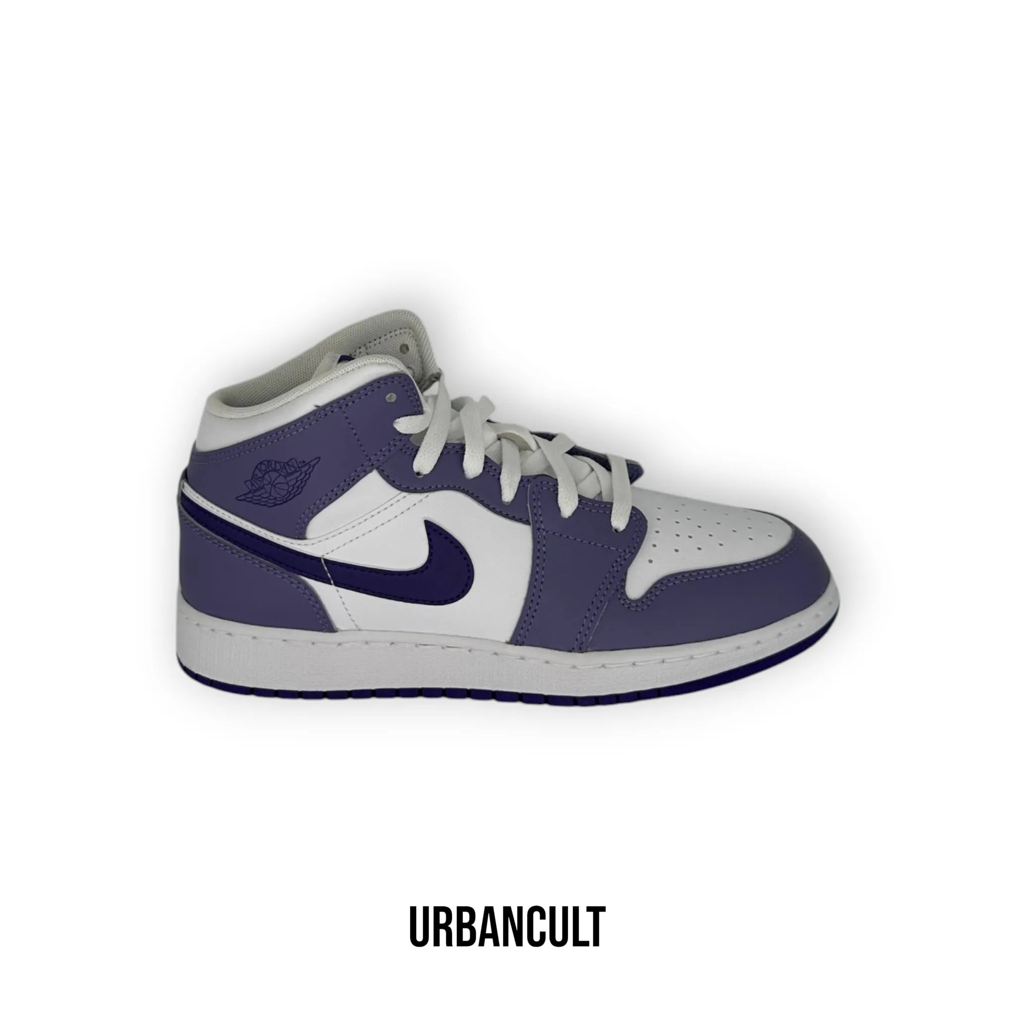 Air Jordan 1 Mid (GS) Viola "Dusty Amethyst" - Urban Cult
