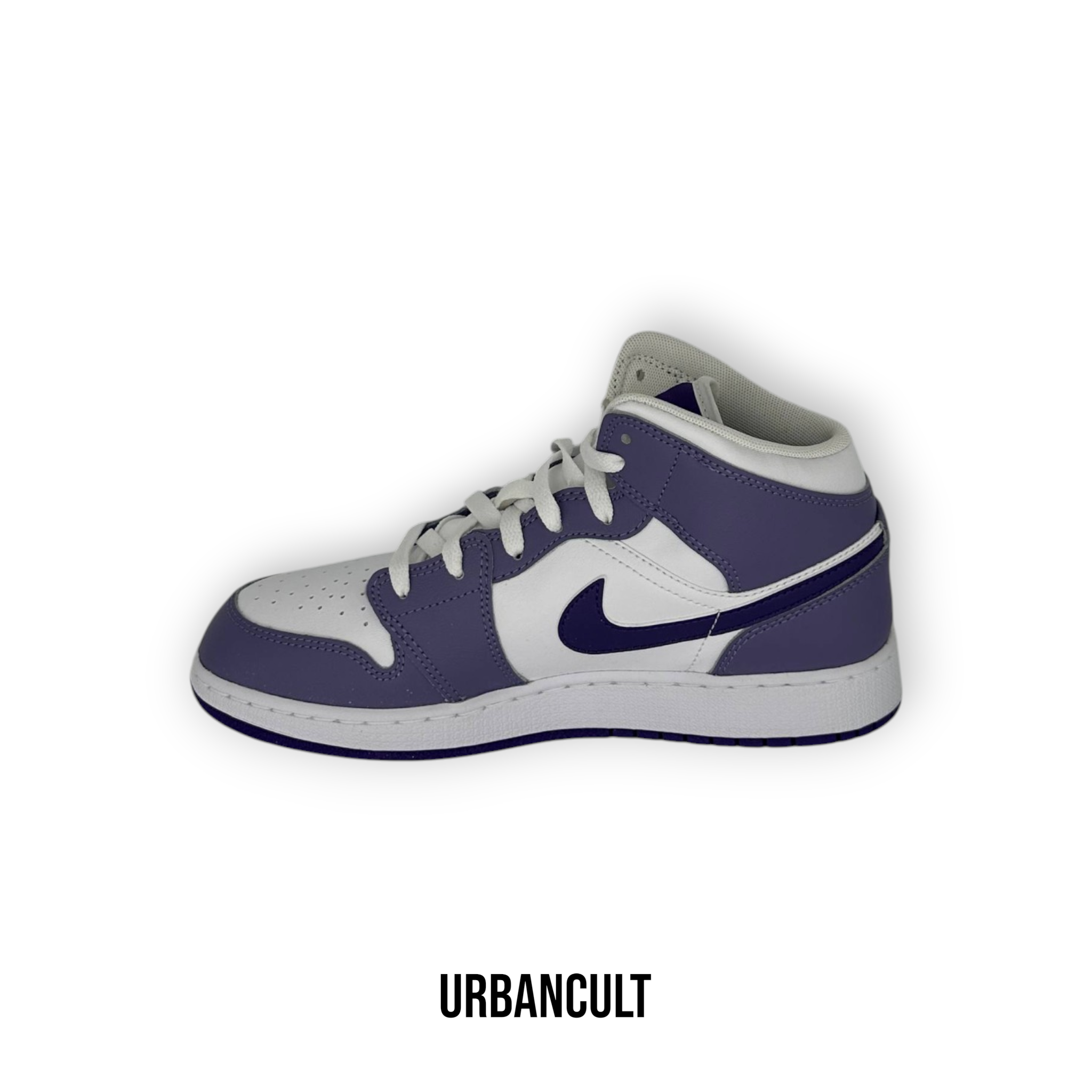 Air Jordan 1 Mid (GS) Viola "Dusty Amethyst" - Urban Cult