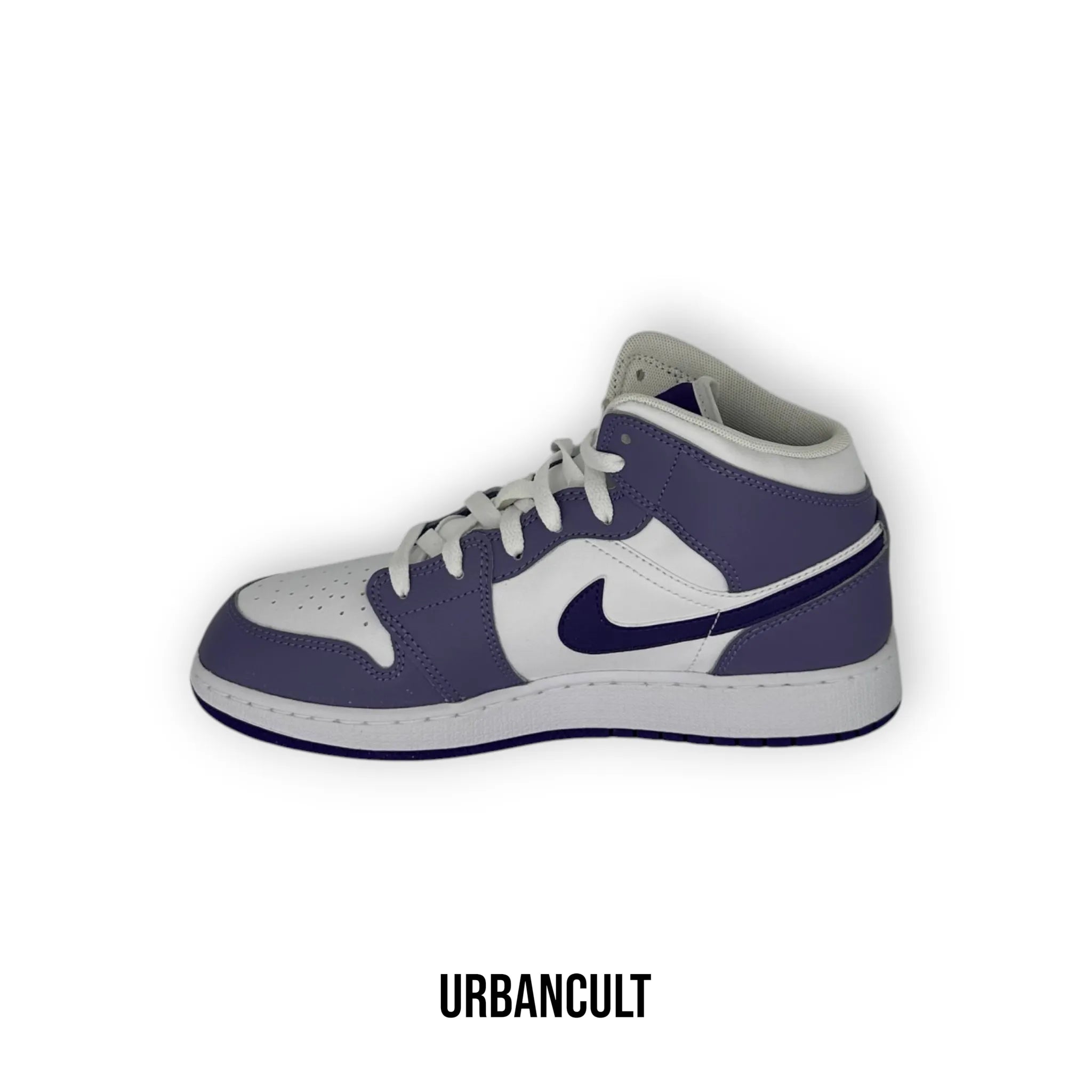 Air Jordan 1 Mid (GS) Viola "Dusty Amethyst" - Urban Cult