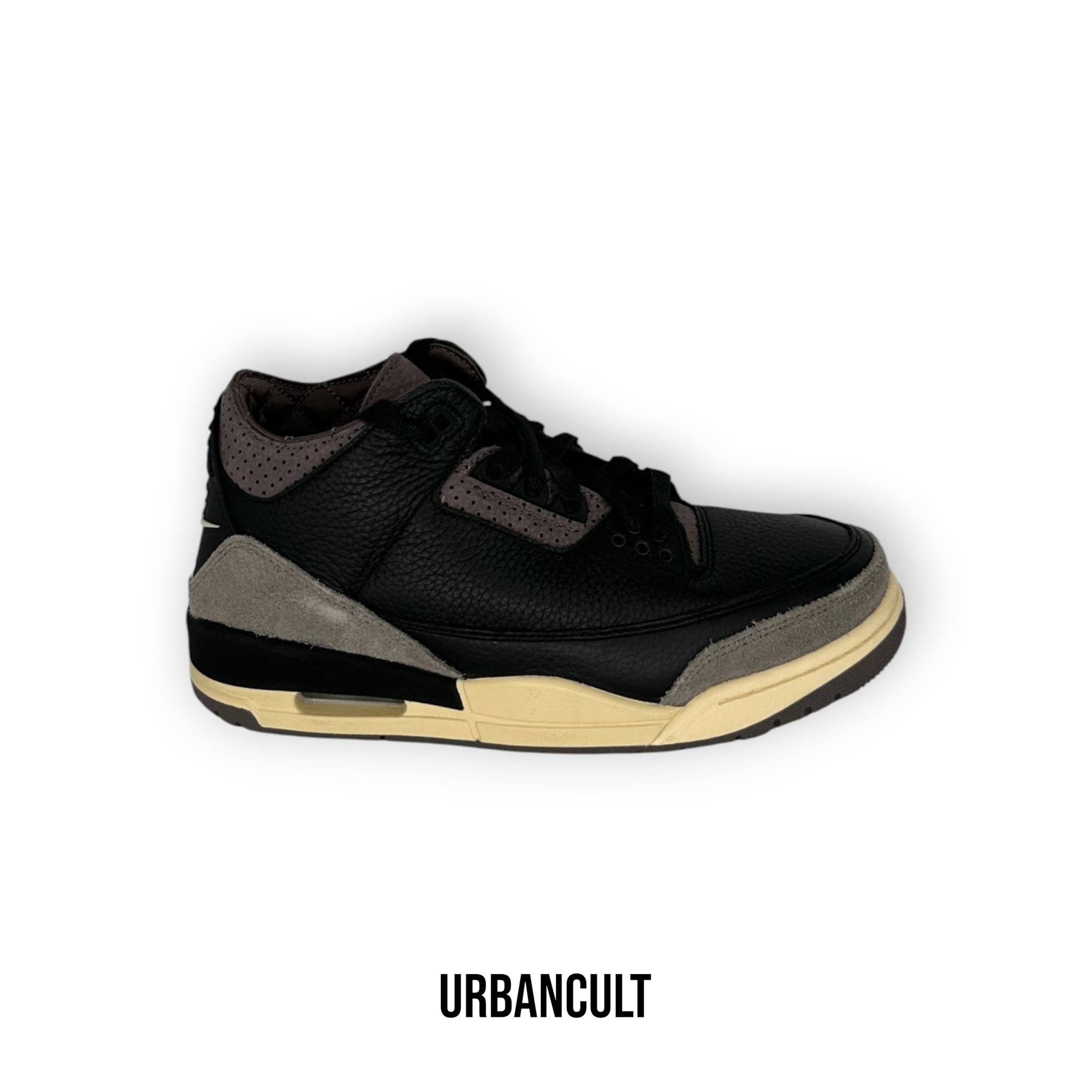 Air Jordan 3 Retro OG SP x A Ma Maniére "While You Were Sleeping" Nere - Urban Cult