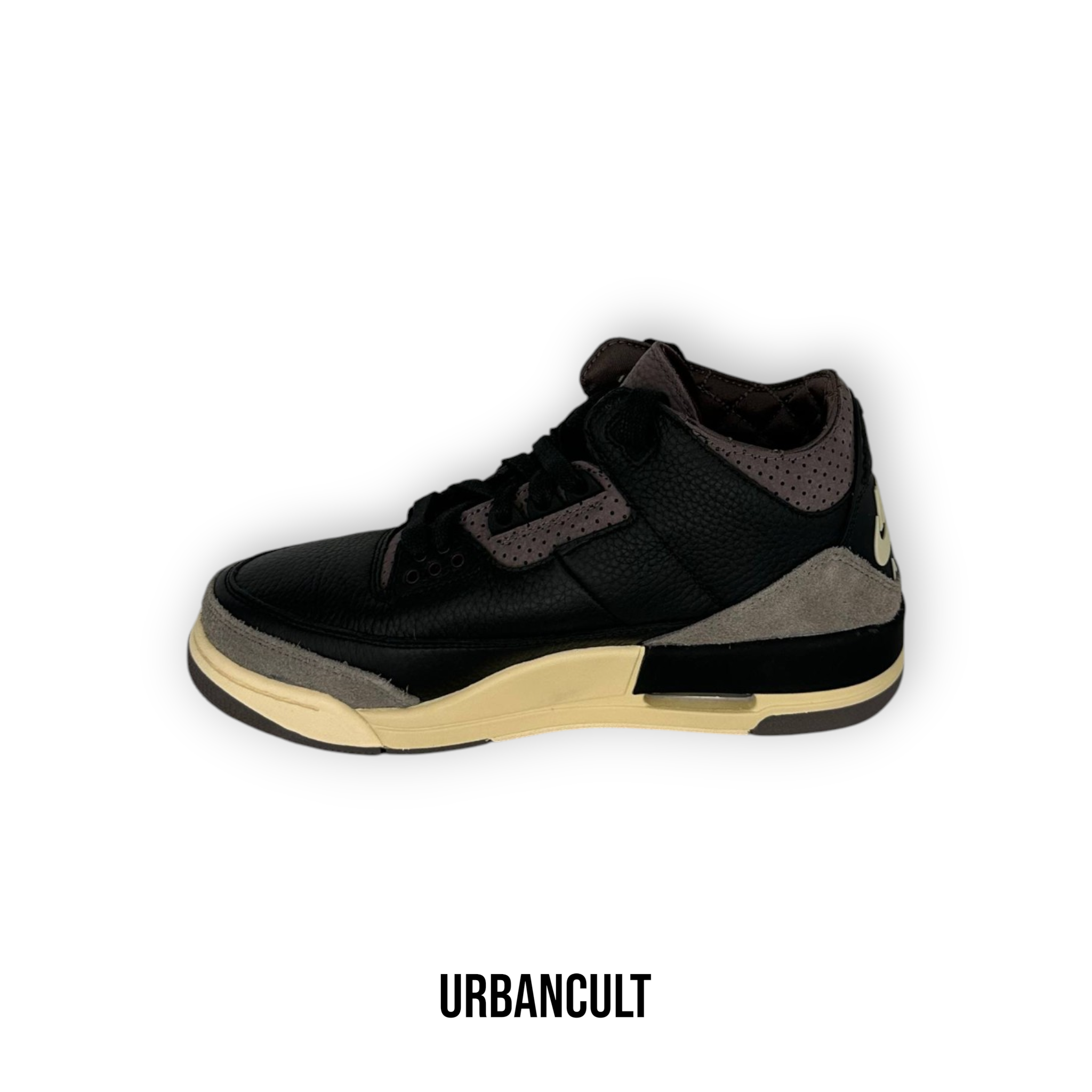 Air Jordan 3 Retro OG SP x A Ma Maniére "While You Were Sleeping" Nere - Urban Cult