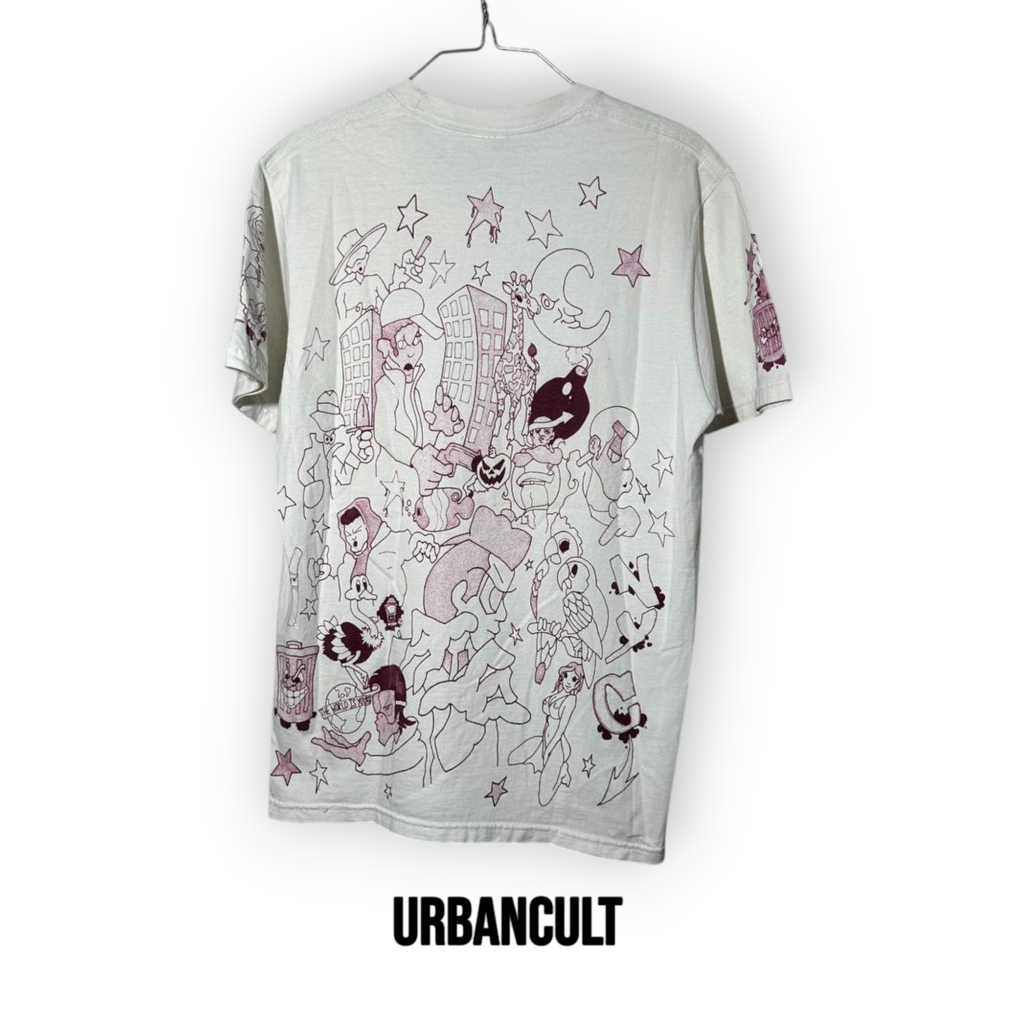Supreme Downtown T-shirt - Bianco - Urban Cult