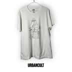 KAWS x Uniqlo Sesame Street Companion Outline T-shirt - Bianco - Urban Cult