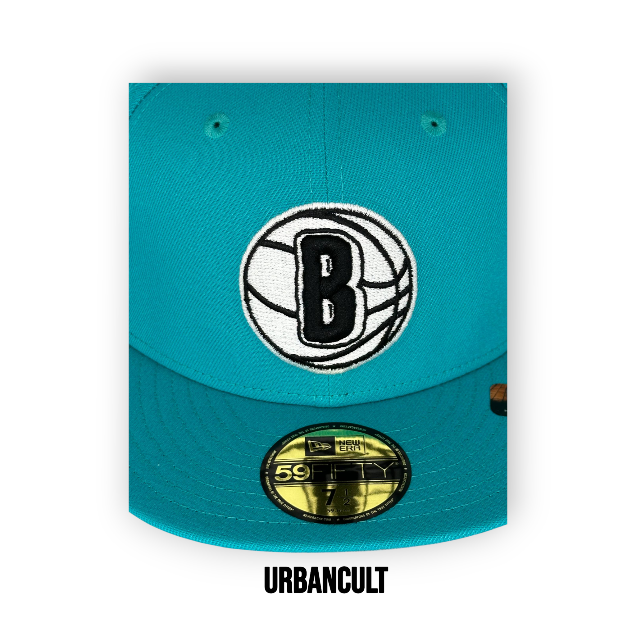New Era Brooklyn 2024 NETS 23-24 Custom - Blu 7 1/2 - Urban Cult