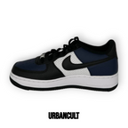 Nike Air Force 1 Low (GS) - Navy Blue / Black / White - Urban Cult
