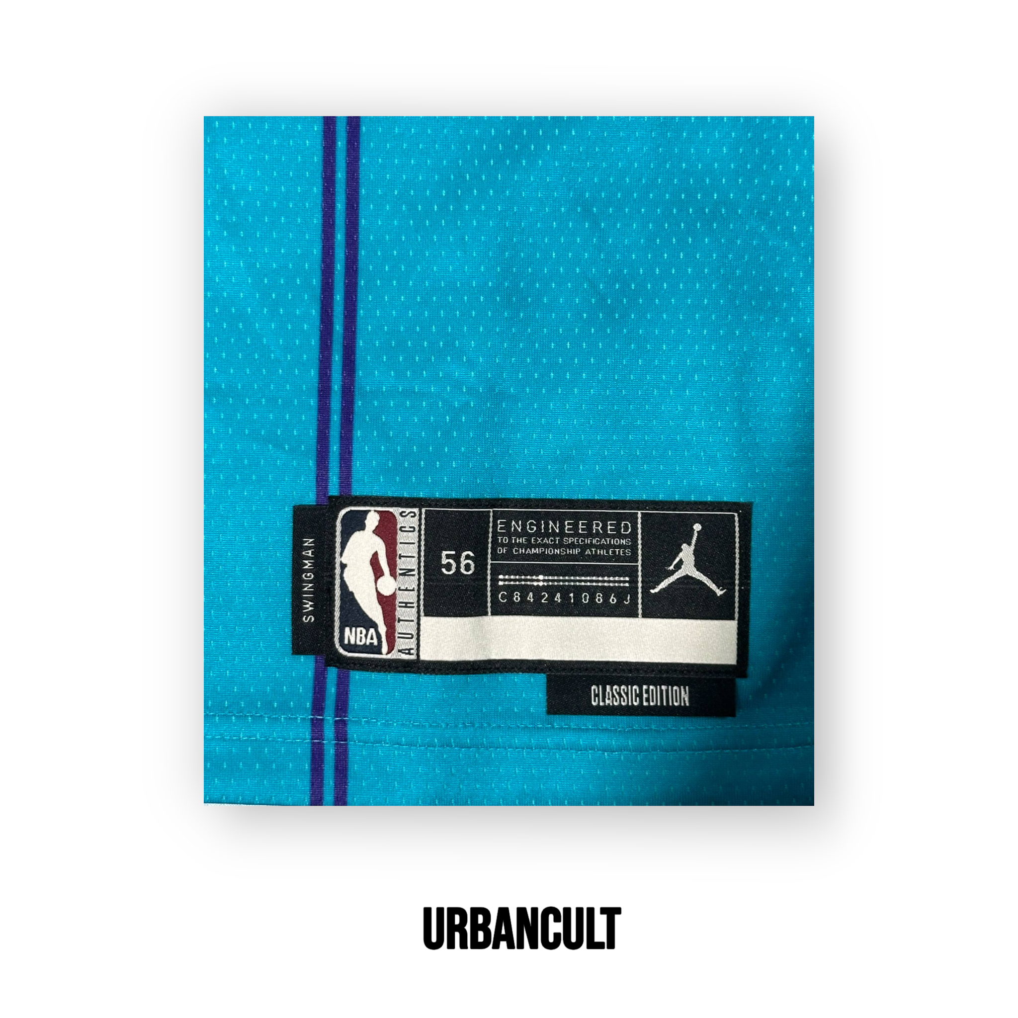 Jersey Ufficiale NBA Charlotte Hornets 2022/2023 LaMelo Ball 1 - Blu/verde - Urban Cult