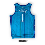 Jersey Ufficiale NBA Charlotte Hornets 2022/2023 LaMelo Ball 1 - Blu/verde - Urban Cult