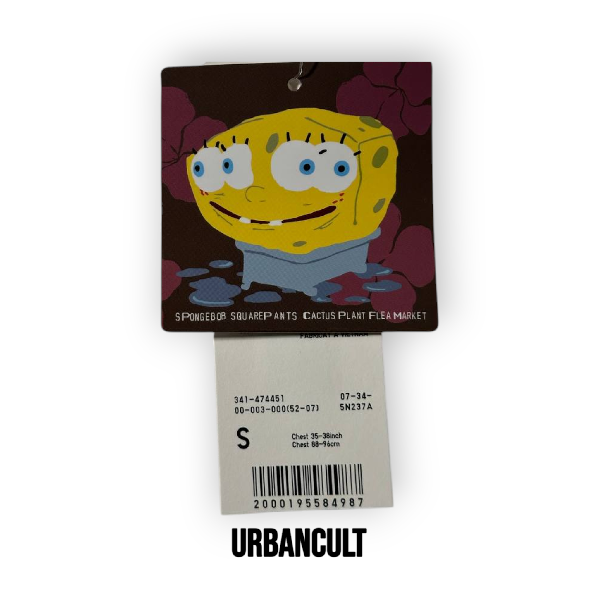T-Shirt Uniqlo x CPFM SpongeBob SquarePants UT - Bianca - Urban Cult