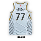 Jersey Ufficiale NBA Dallas Mavericks 2019/2020 Luka Doncic 77 - Bianco - Urban Cult