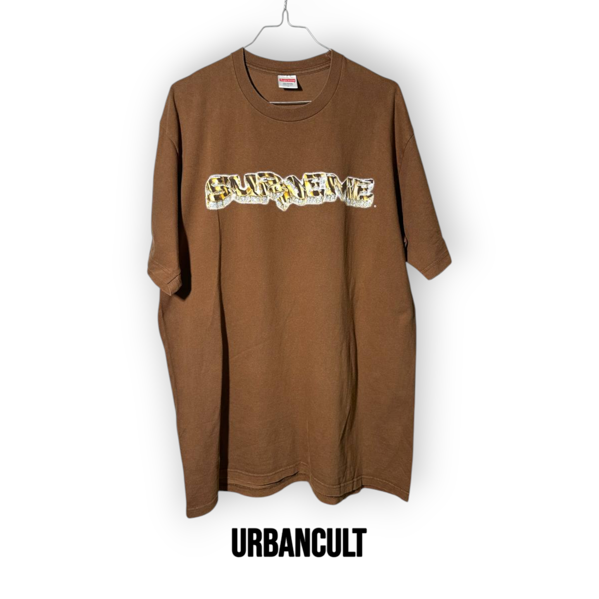 Supreme Diamond T-shirt - Marrone - Urban Cult